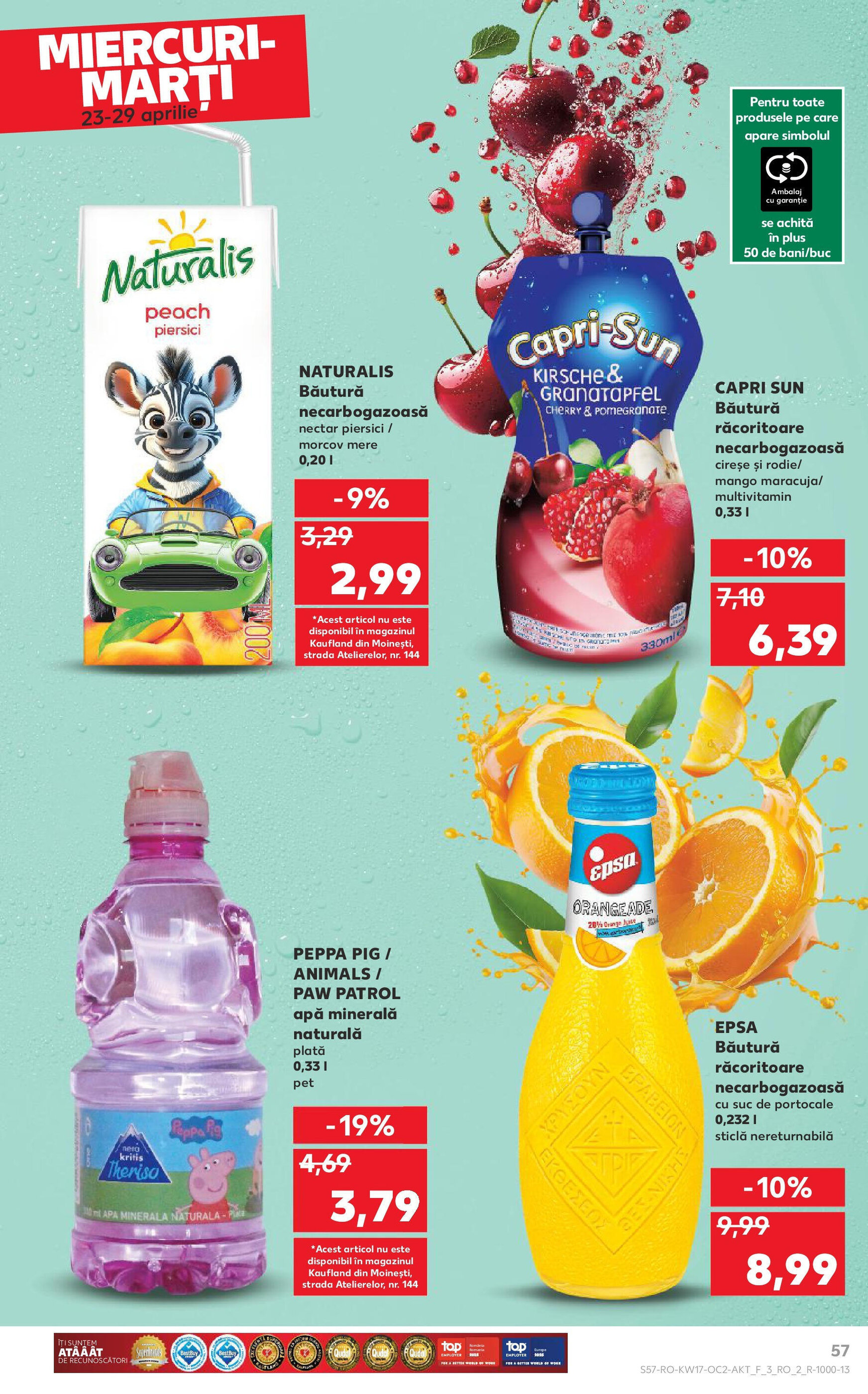 Catalog Kaufland săptămâna 17 - 23-04-2025