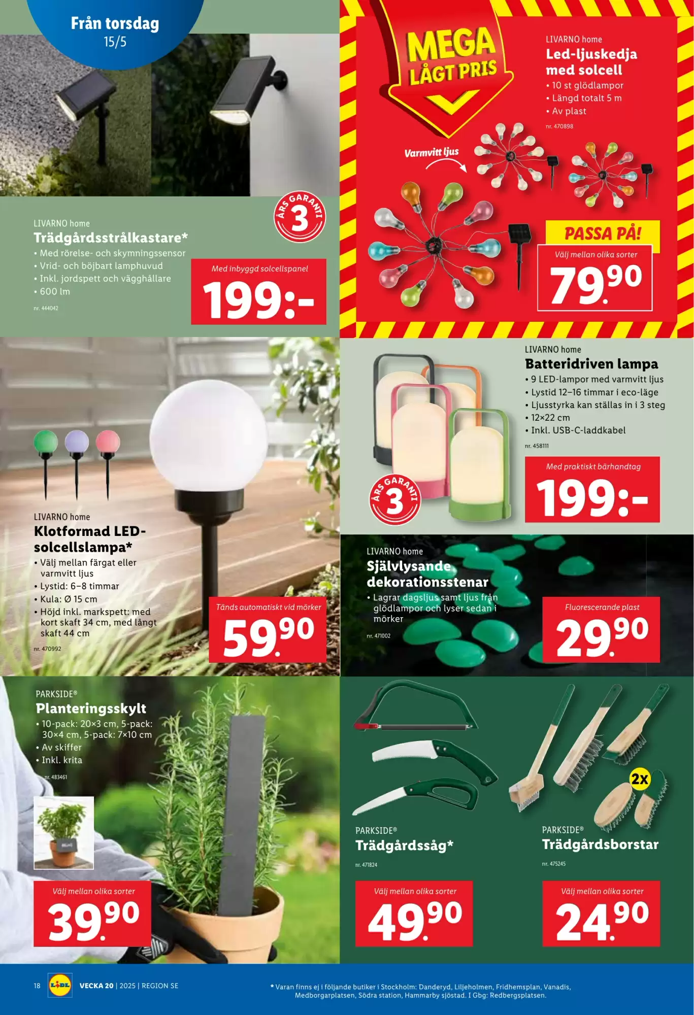 Lidl reklamblad vecka 20 - 12-05-2025 (12-05-2025 18-05-2025)
