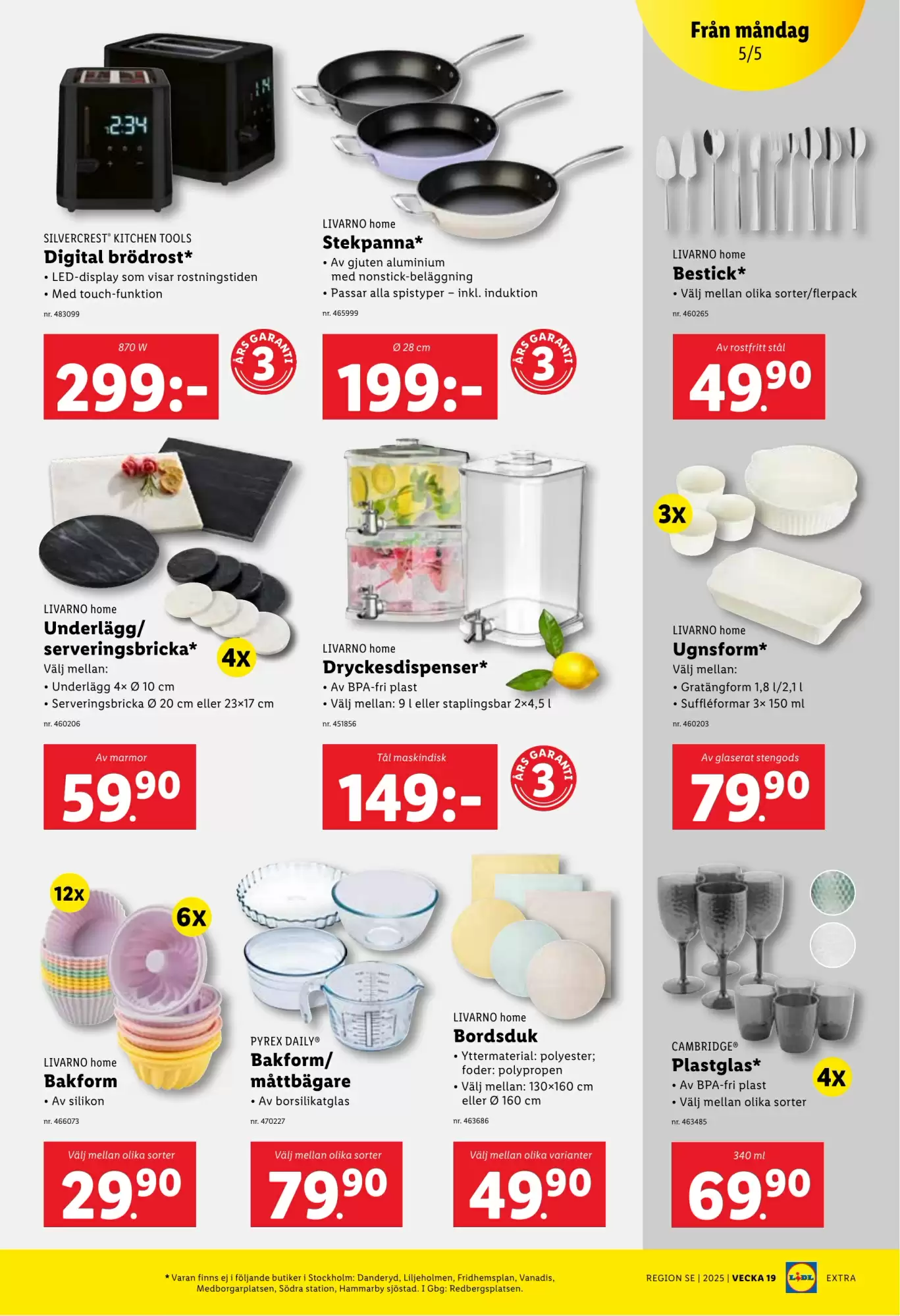 Lidl reklamblad vecka 19 - 05-05-2025 (05-05-2025 11-05-2025)