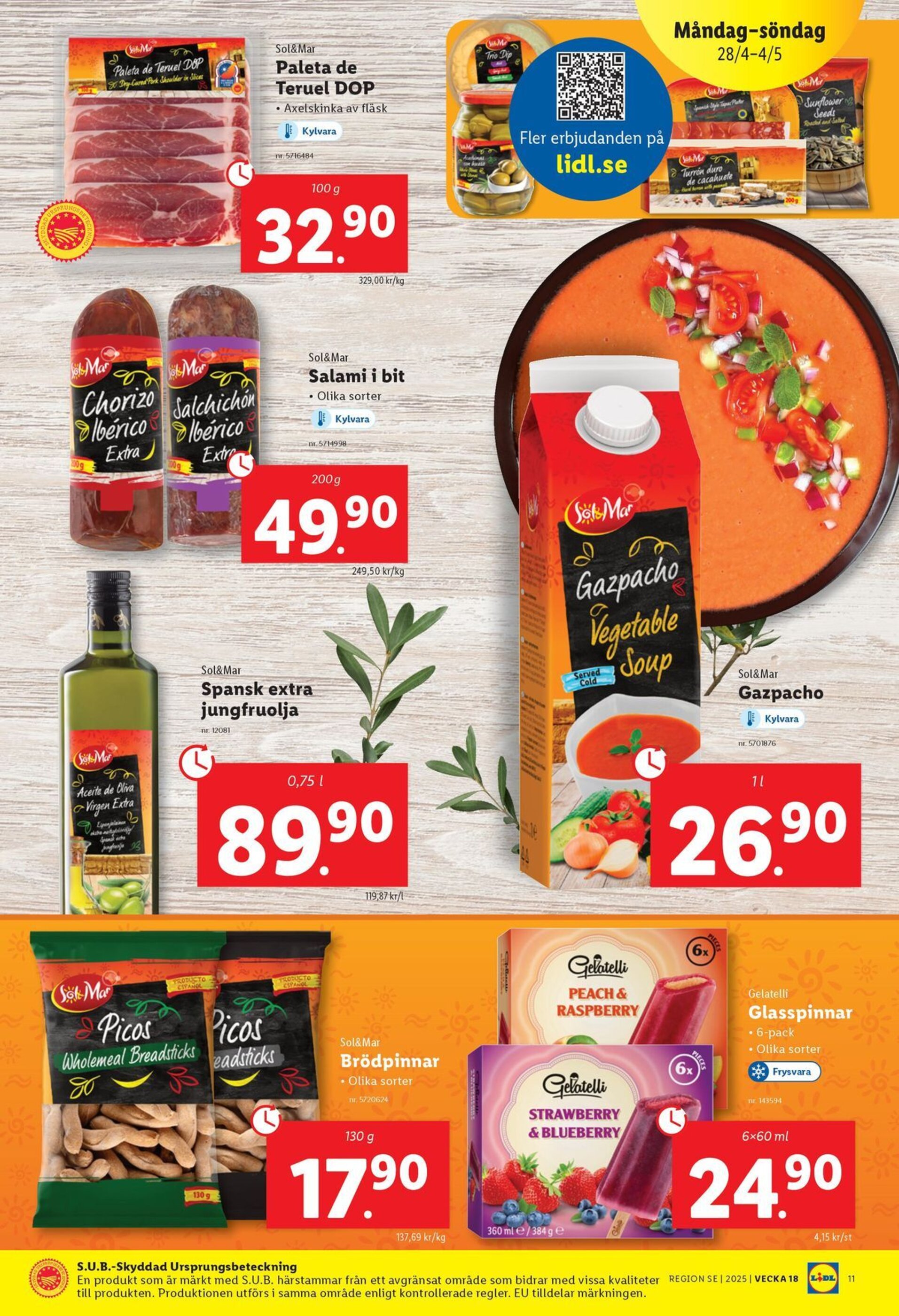 Lidl reklamblad vecka 18 - 28-04-2025 (28-04-2025 04-05-2025)