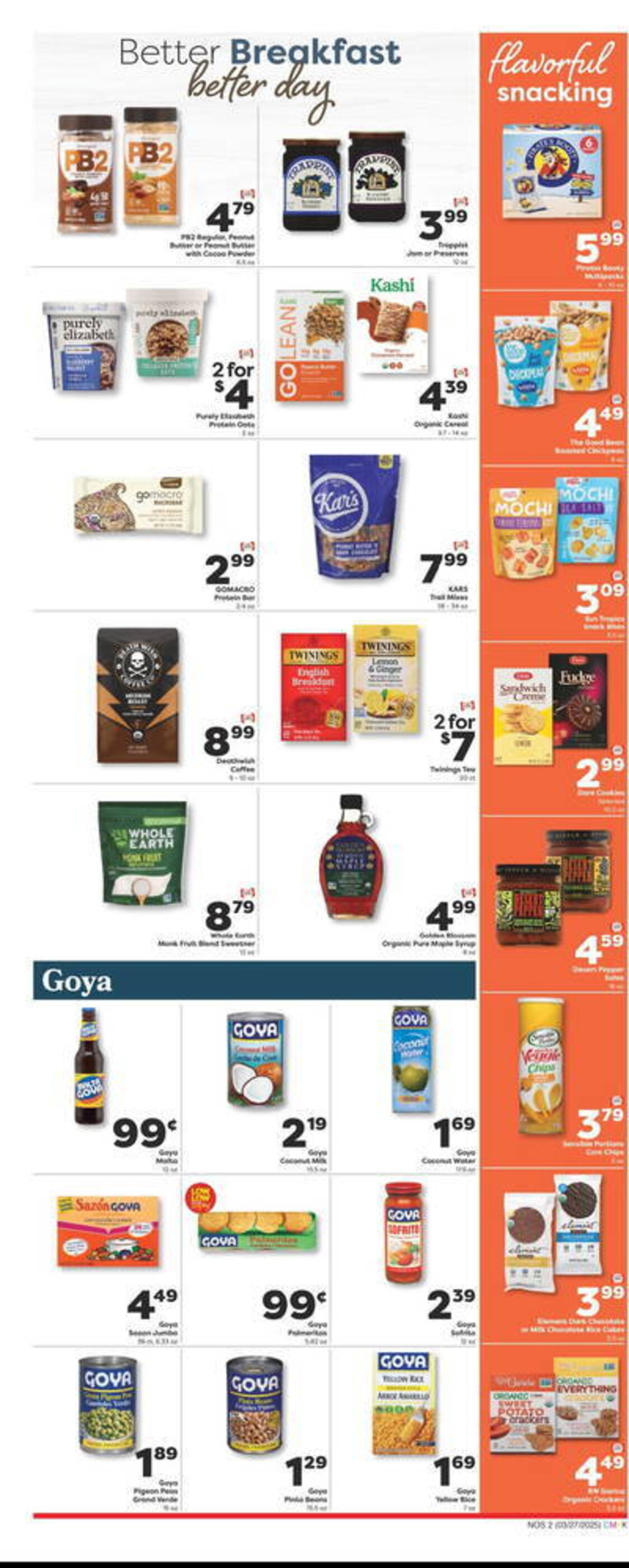 Weis Markets Weekly Ad - 27-03-2025