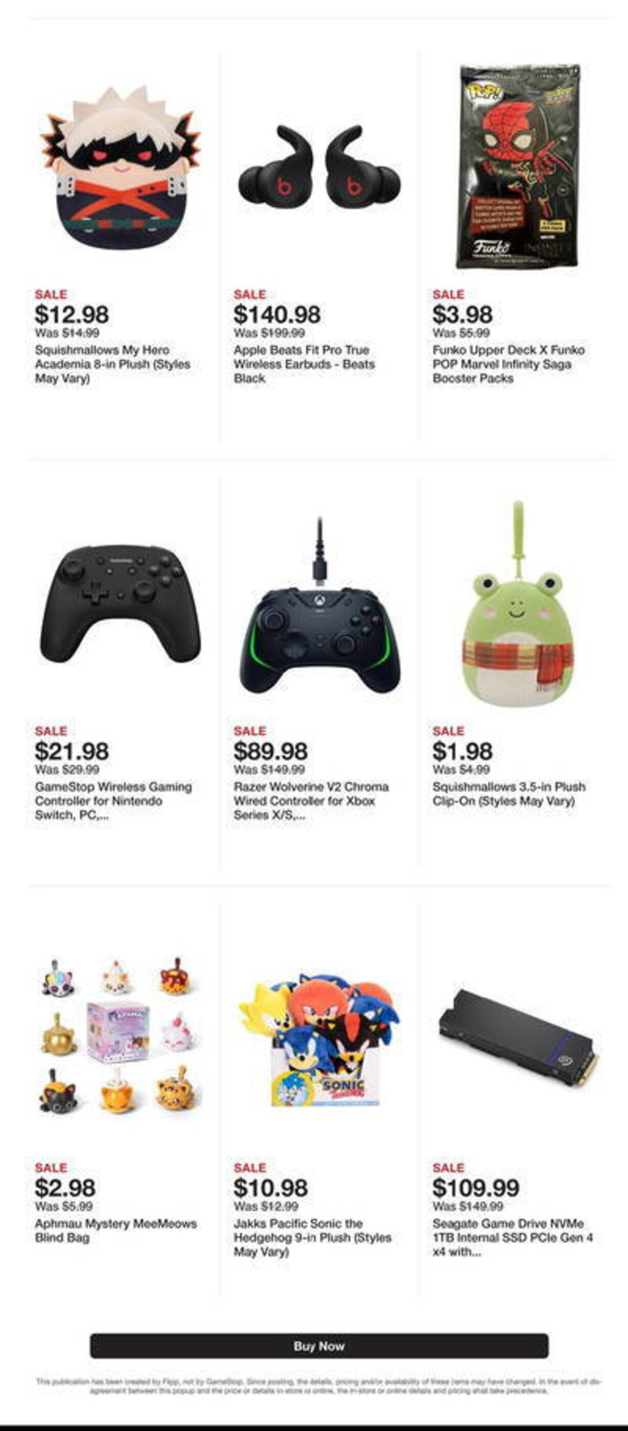 Game Stop Weekly Ad week 15 - 07-04-2025