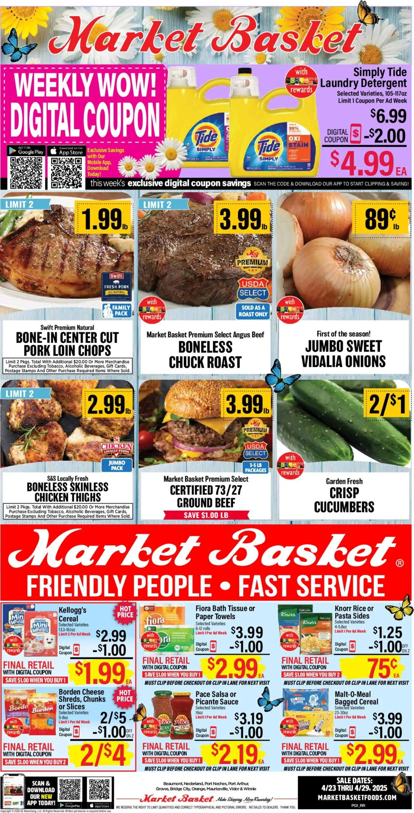 Market Basket Weekly Ad week 17 - 23-04-2025 ( is valid from 23-04-2025 until 29-04-2025) | 1