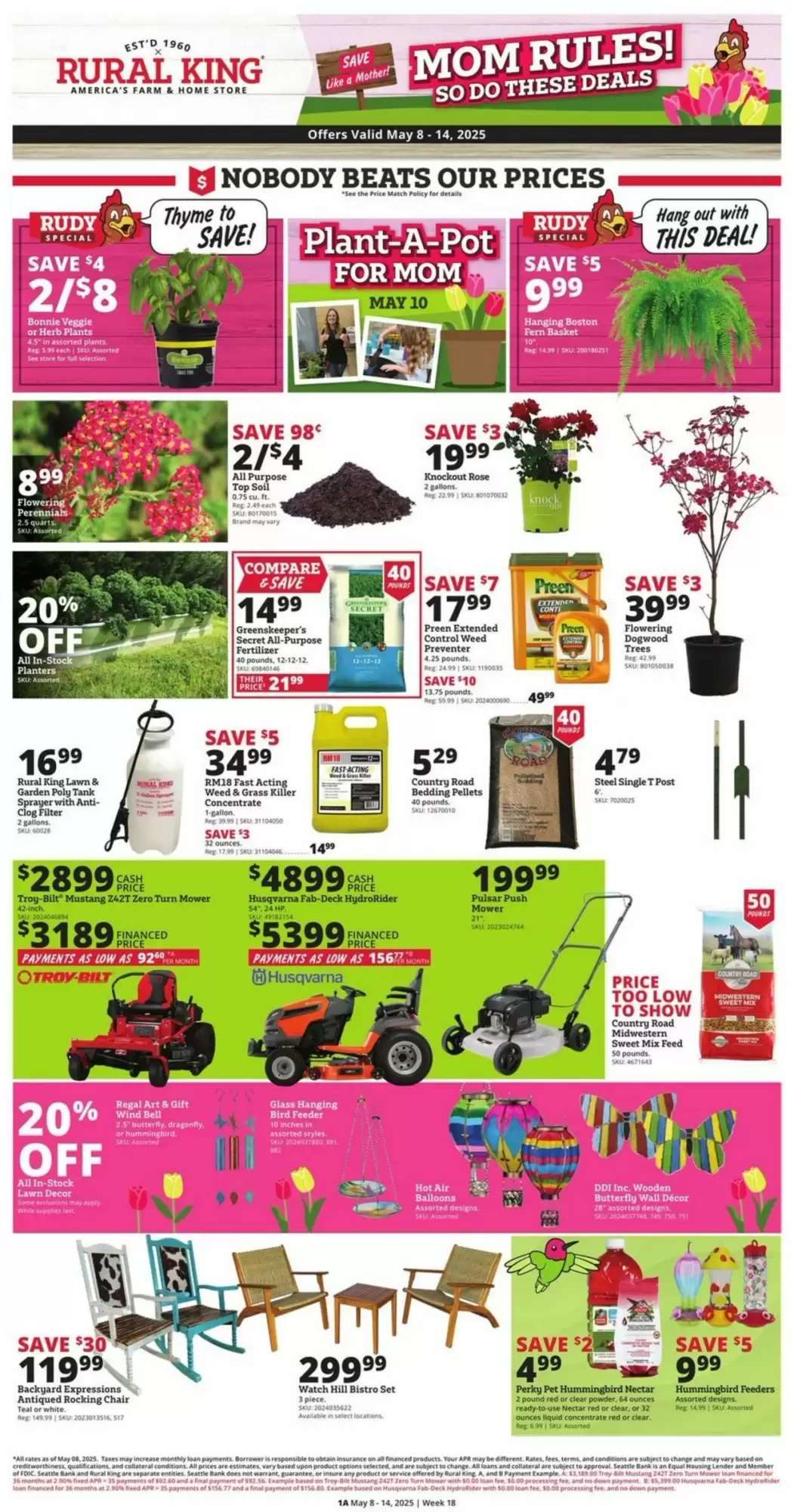 Rural King Weekly Ad week 19 - 08-05-2025 (08-05-2025 14-05-2025) | 1