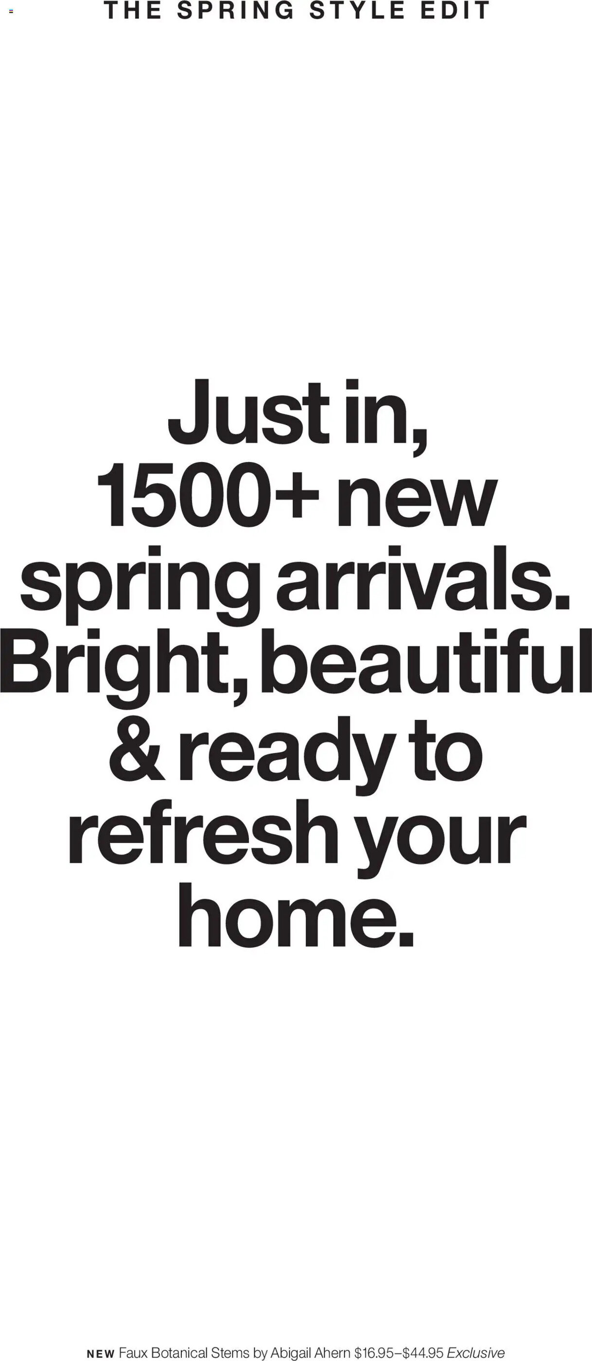 Crate & Barrel Weekly Ad - 01-04-2025