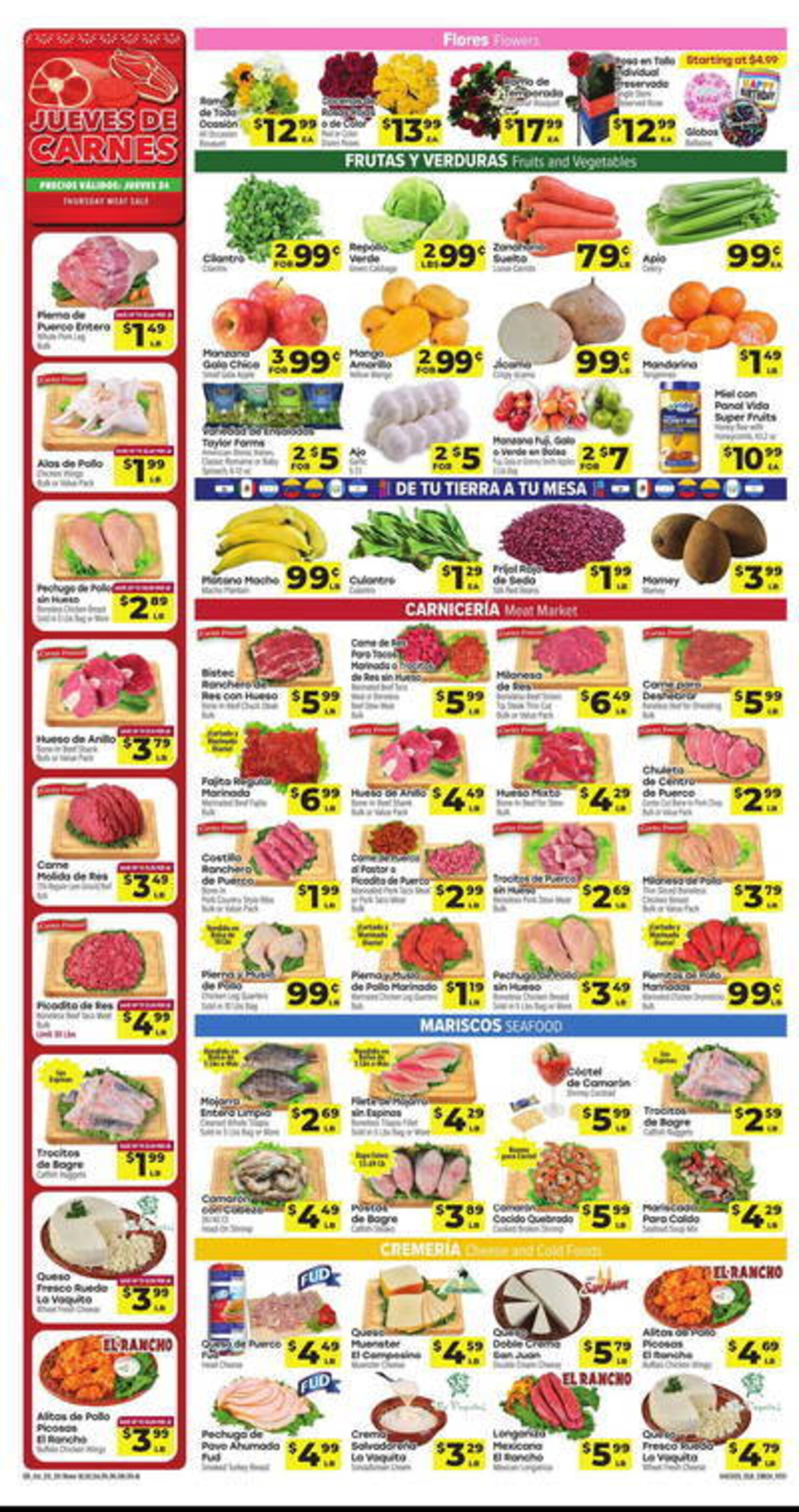 Supermercado El Rancho Weekly Ad week 17 - 23-04-2025
