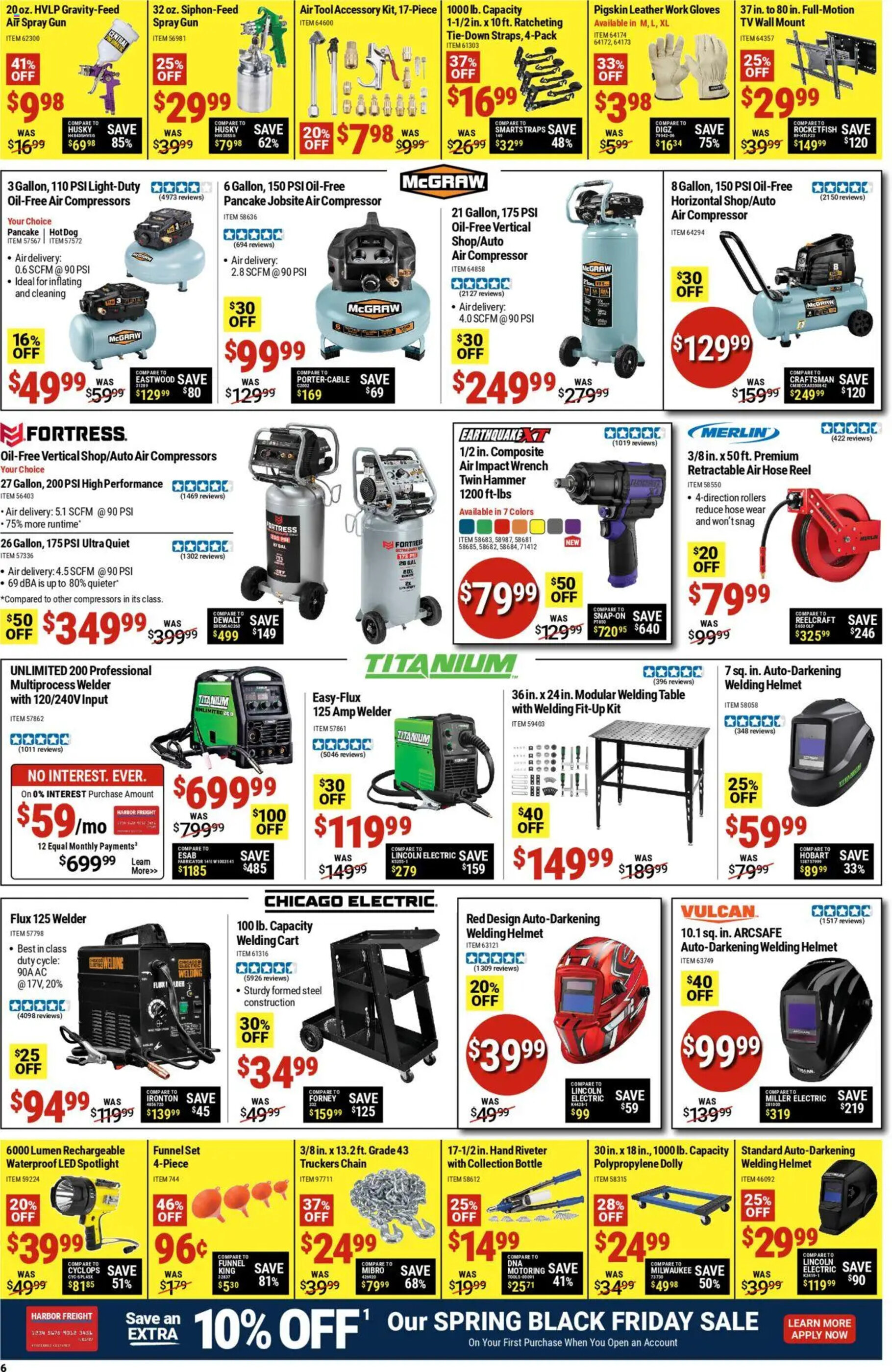 Harbor Freight Tools Weekly Ad week 15 - 07-04-2025