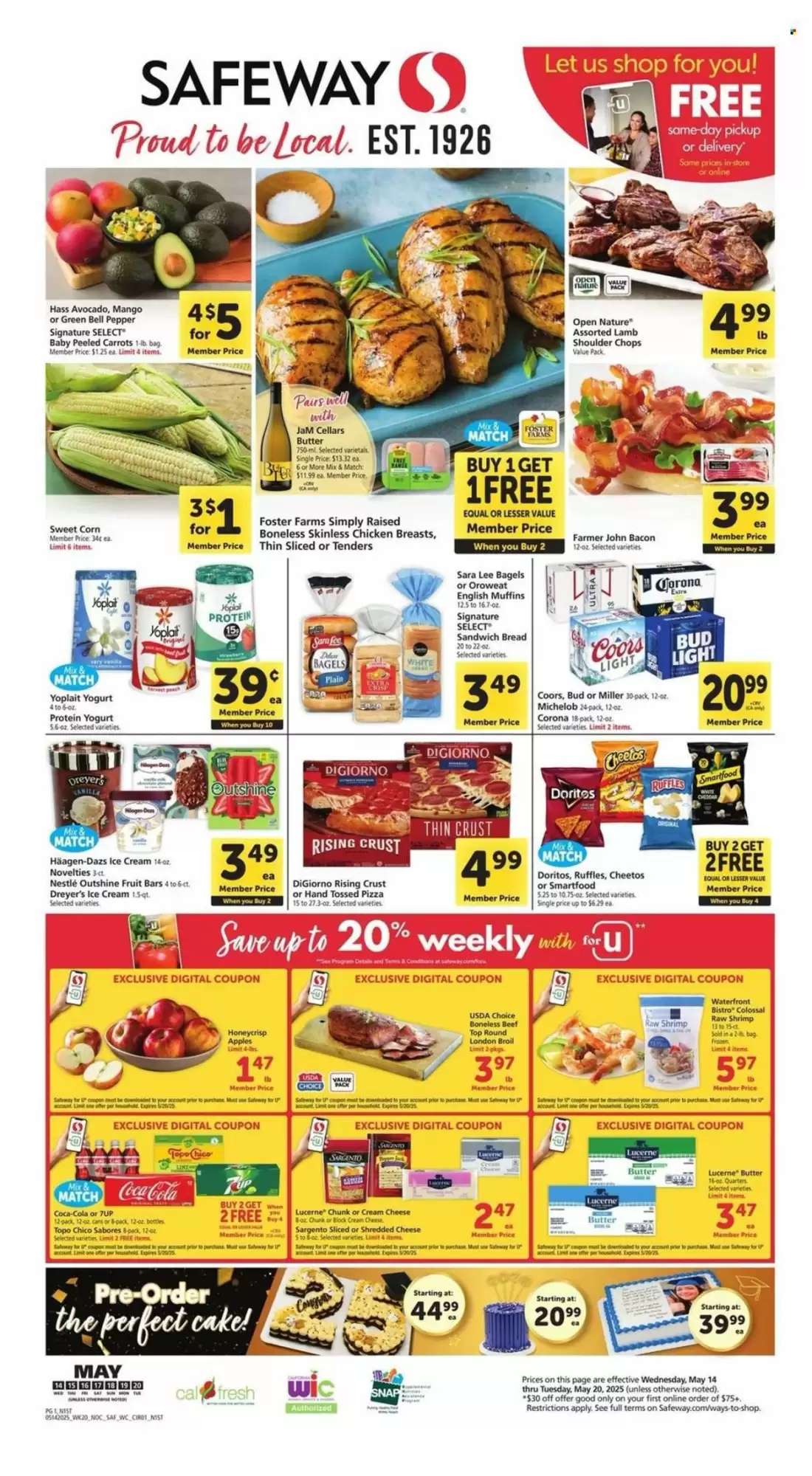 Safeway Weekly Ad week 20 - 14-05-2025