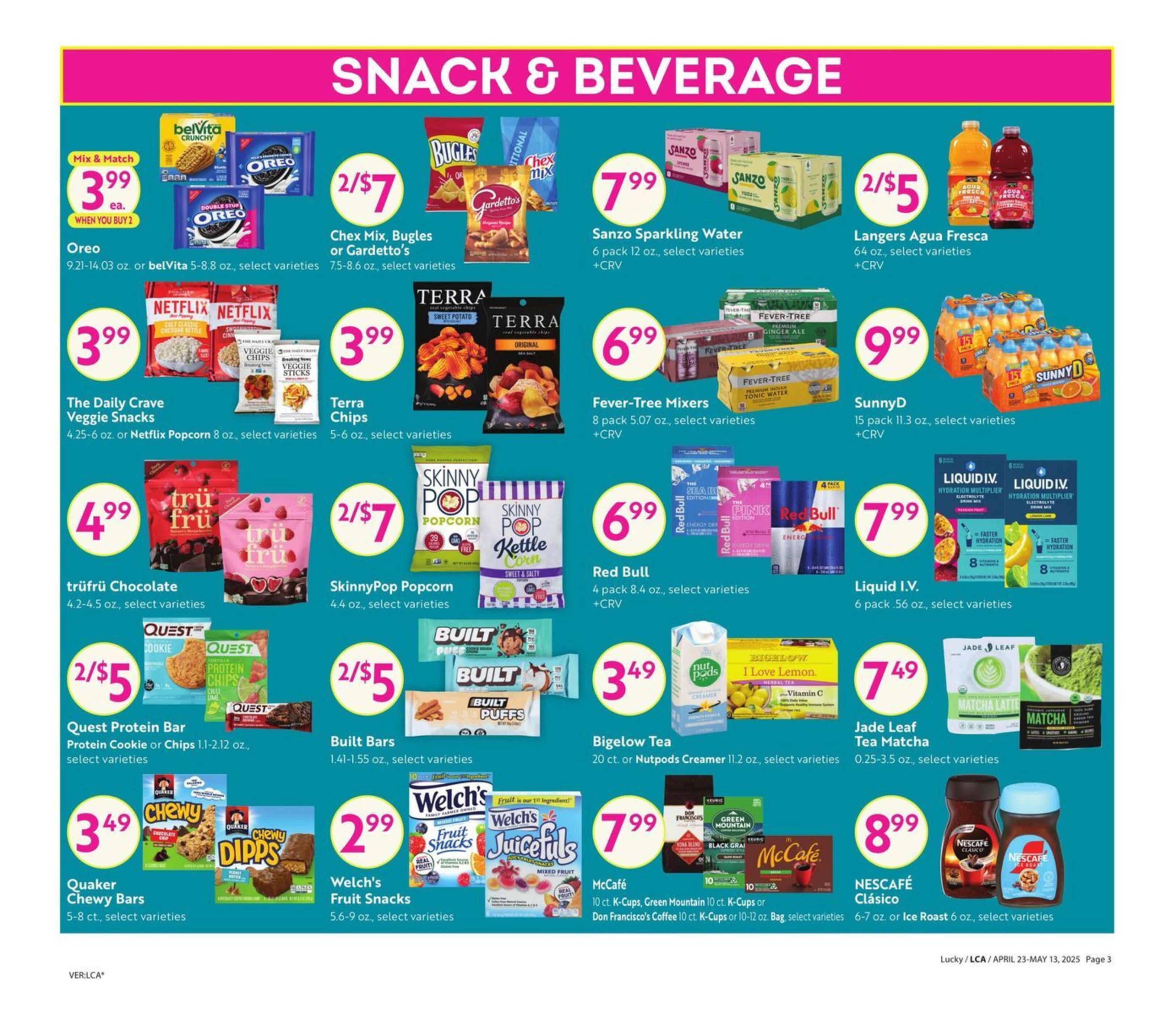 Lucky Supermarkets Weekly Ad - 23-04-2025