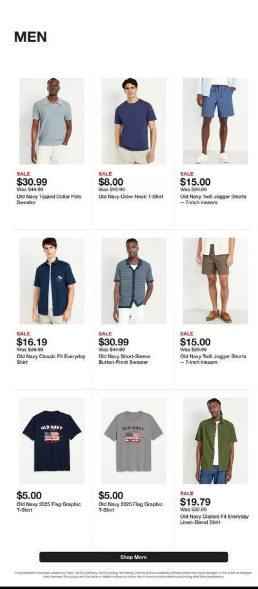 Old Navy Weekly Ad week 19 - 05-05-2025