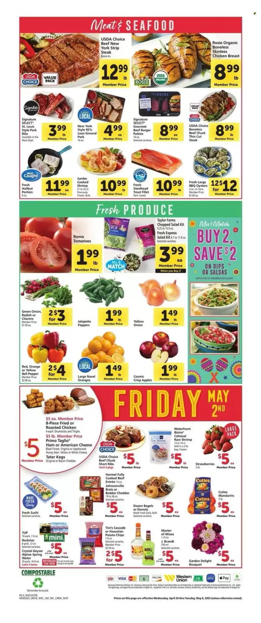 Safeway Weekly Ad week 18 - 30-04-2025