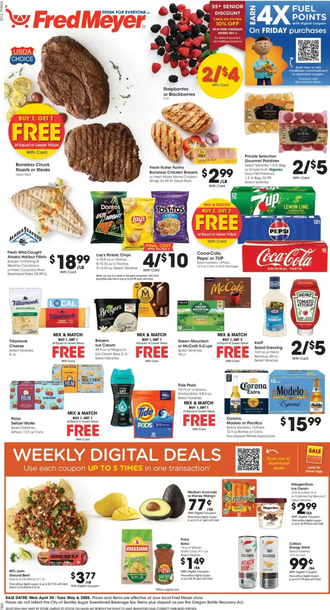 Fred Meyer Weekly Ad week 18 - 30-04-2025 (30-04-2025 06-05-2025) | 1