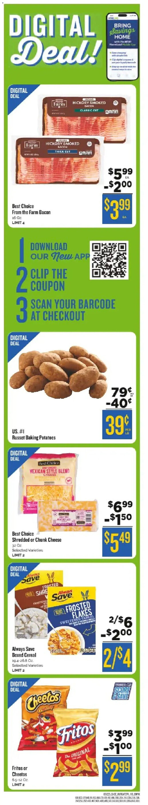 Homeland Market Weekly Ad week 11 - 12-03-2025