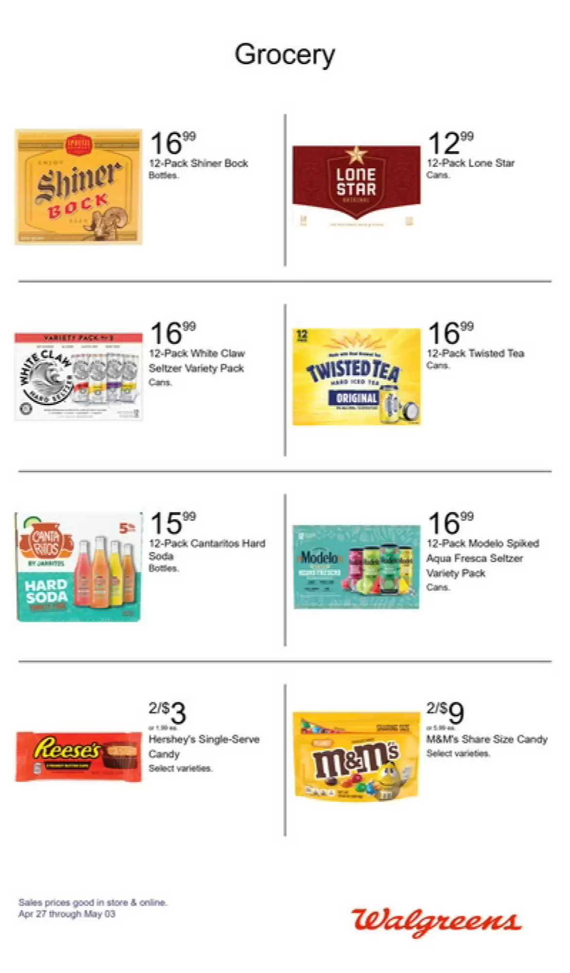 Walgreens Weekly Ad week 18 - 27-04-2025