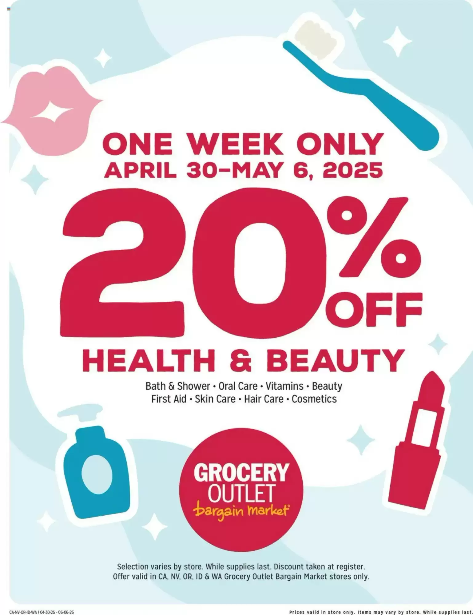 Grocery Outlet Weekly Ad week 18 - 30-04-2025