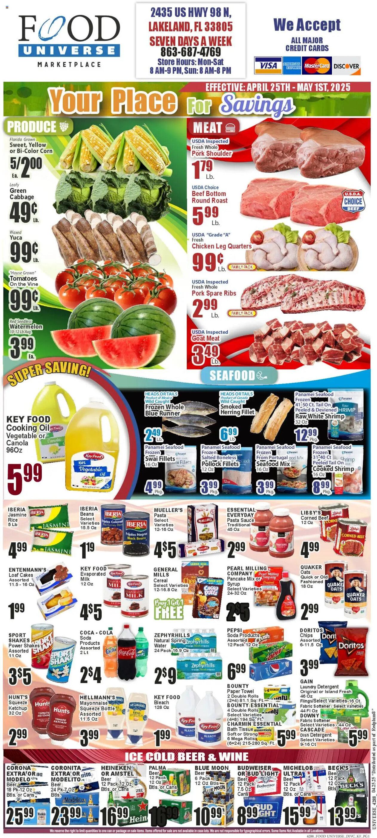 Food Universe Weekly Ad week 17 - 25-04-2025