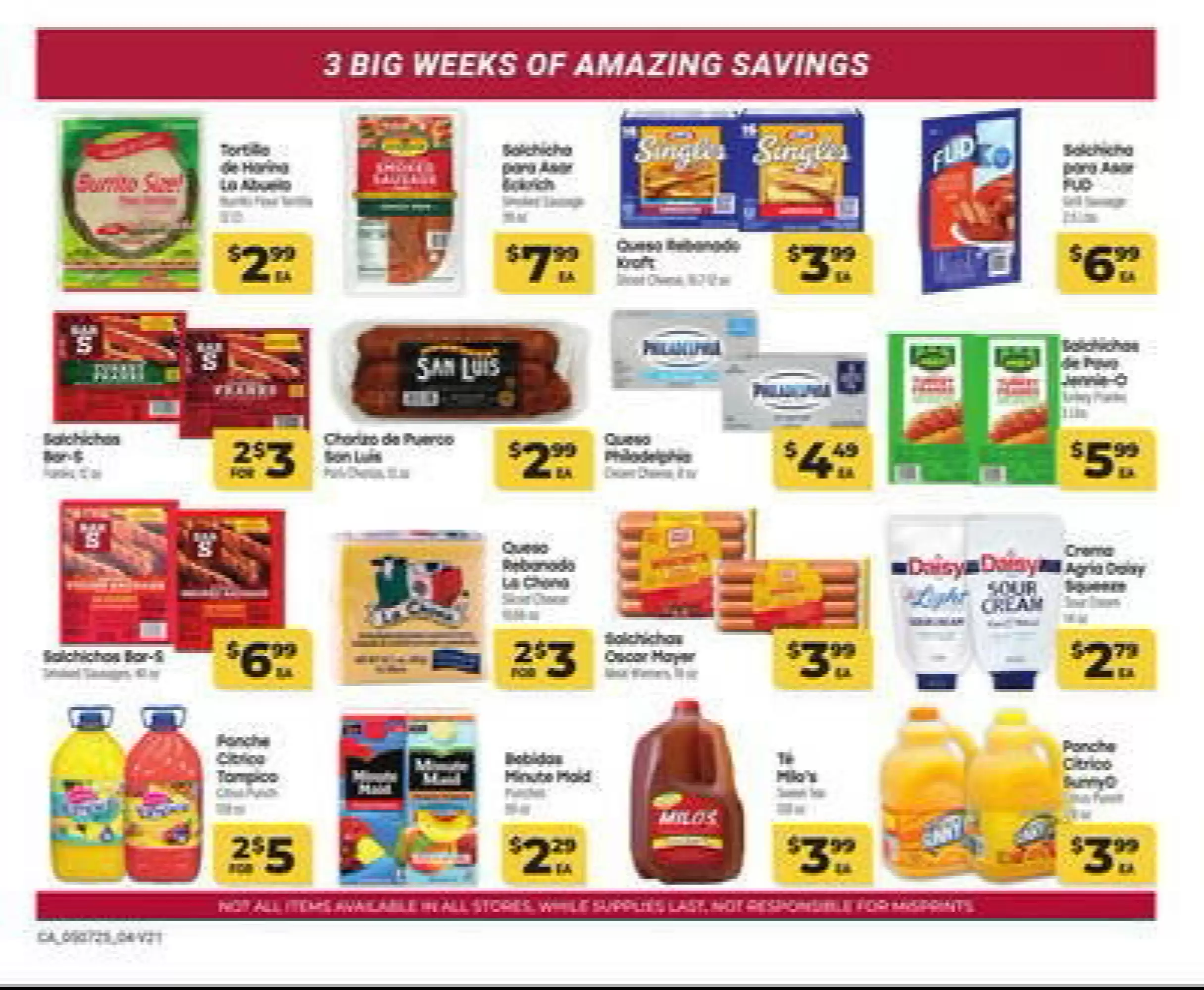 Supermercado El Rancho Weekly Ad - 07-05-2025