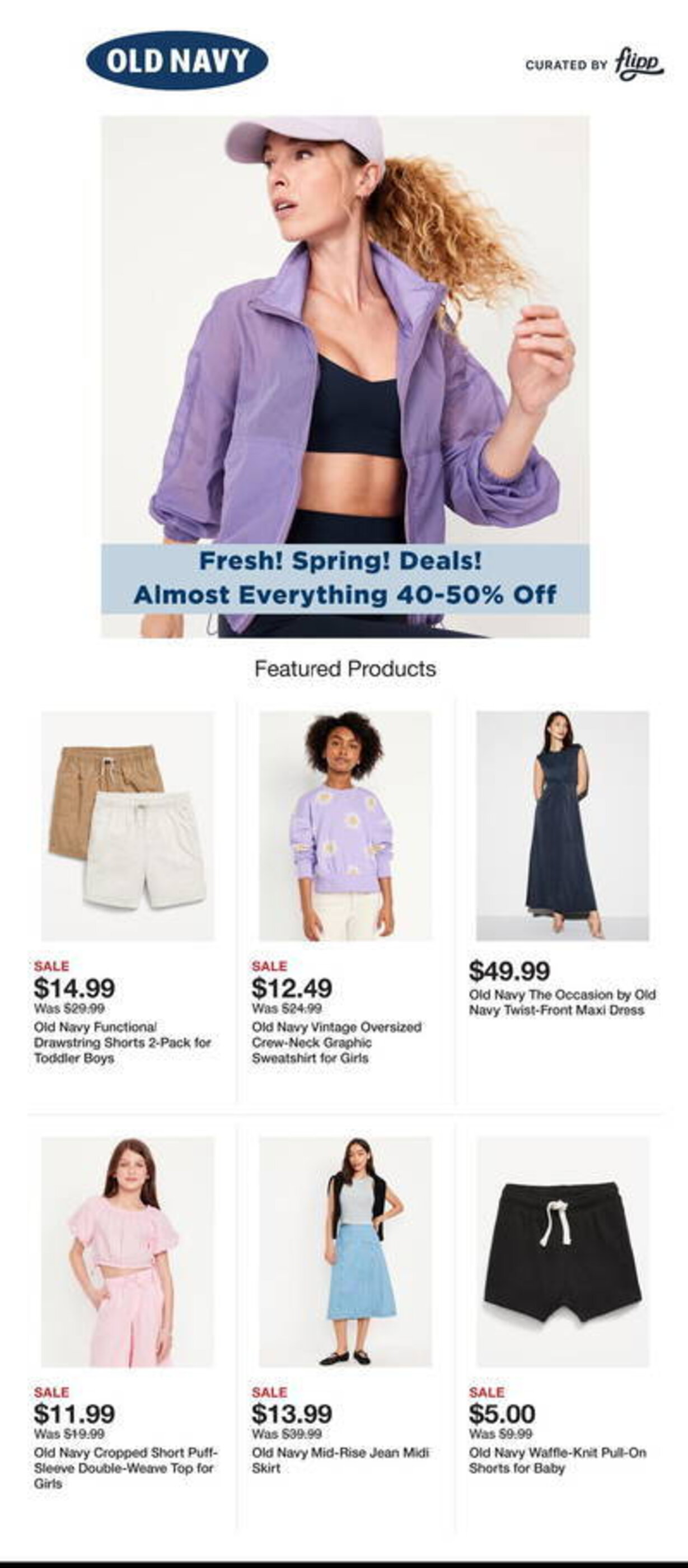 Old Navy Weekly Ad week 17 - 22-04-2025
