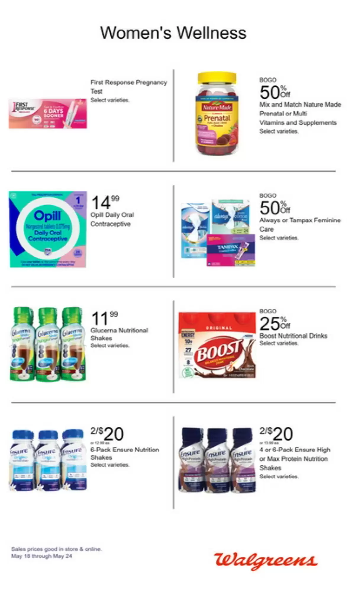 Walgreens Weekly Ad week 21 - 18-05-2025