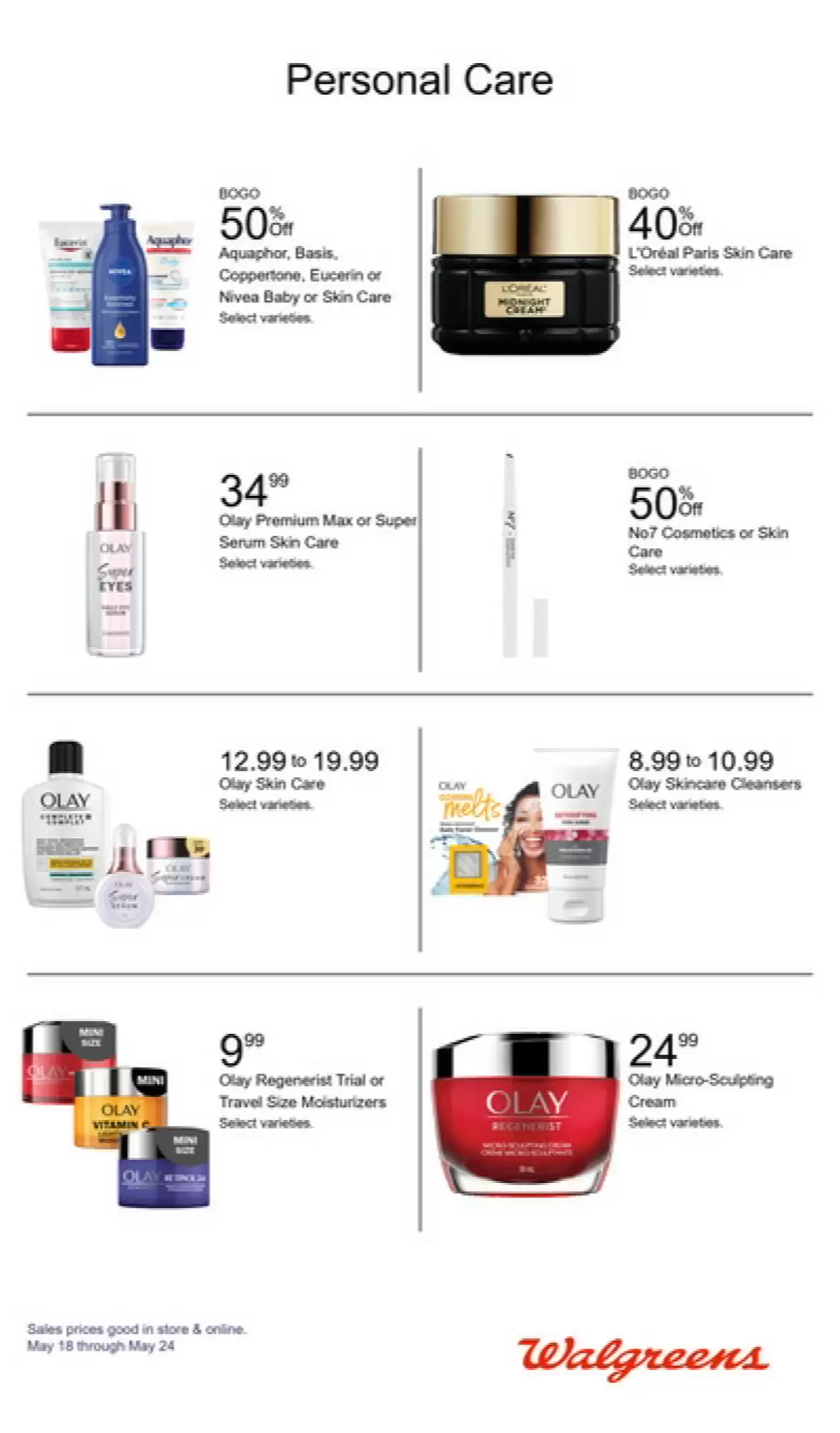 Walgreens Weekly Ad week 21 - 18-05-2025