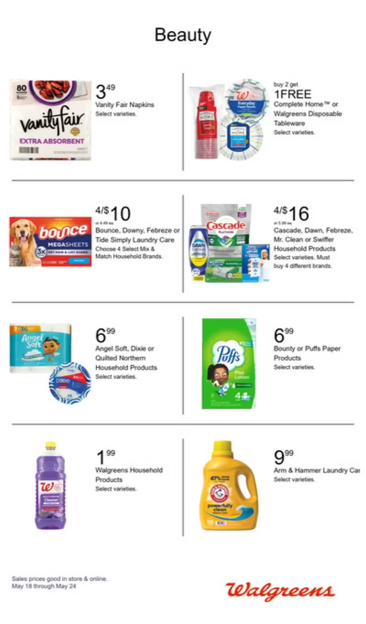Walgreens Weekly Ad week 21 - 18-05-2025