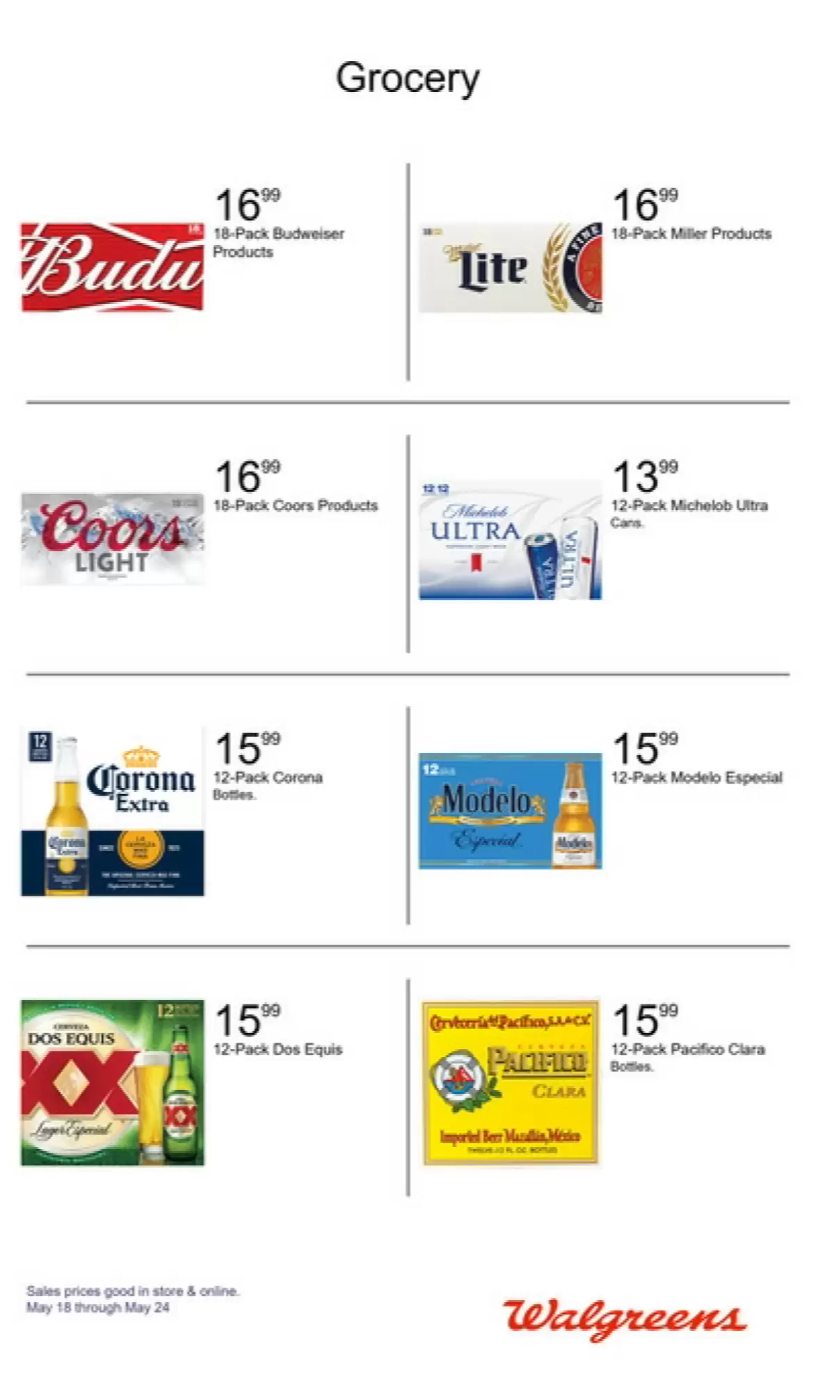 Walgreens Weekly Ad week 21 - 18-05-2025