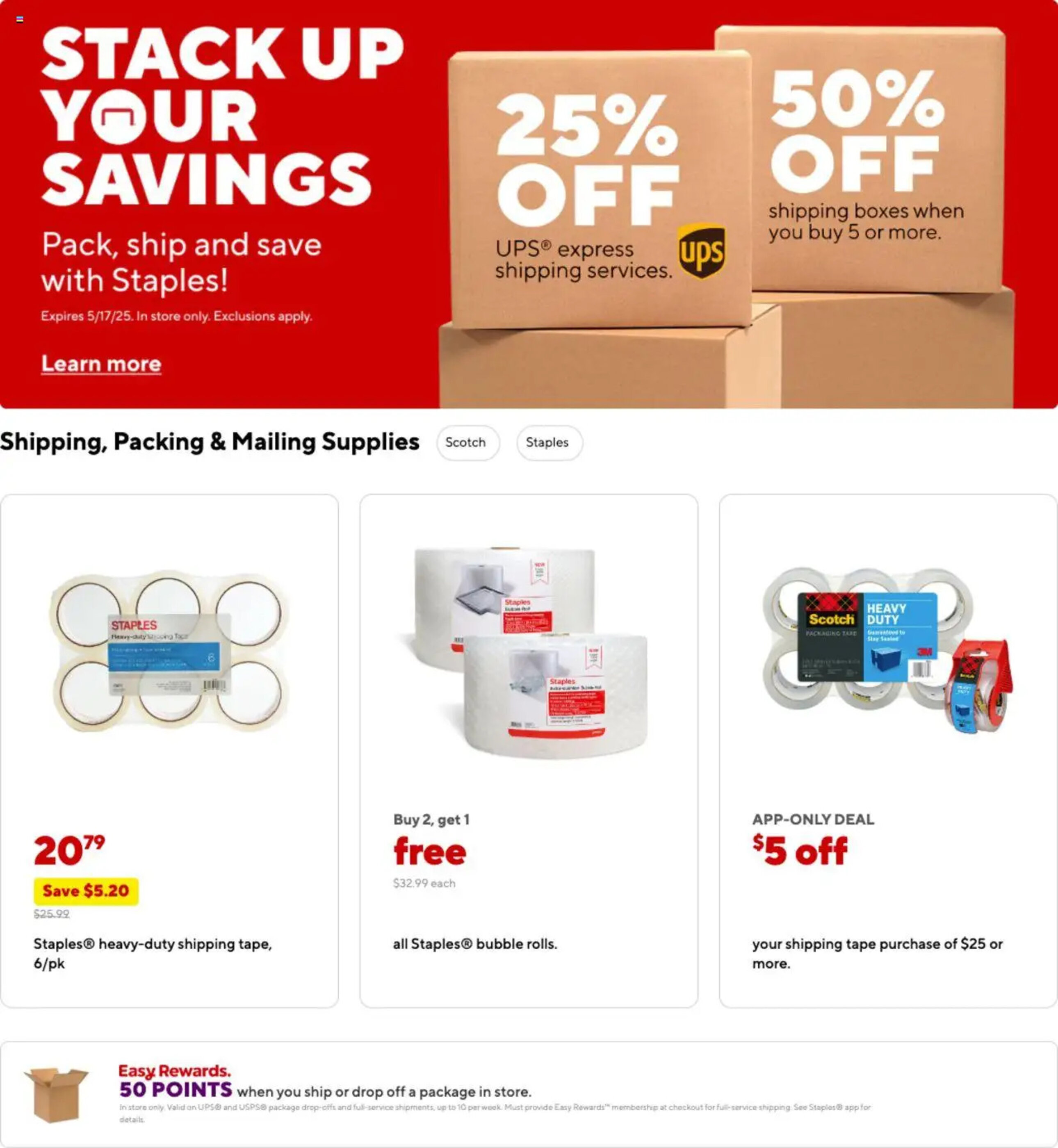 Staples Weekly Ad week 16 - 13-04-2025