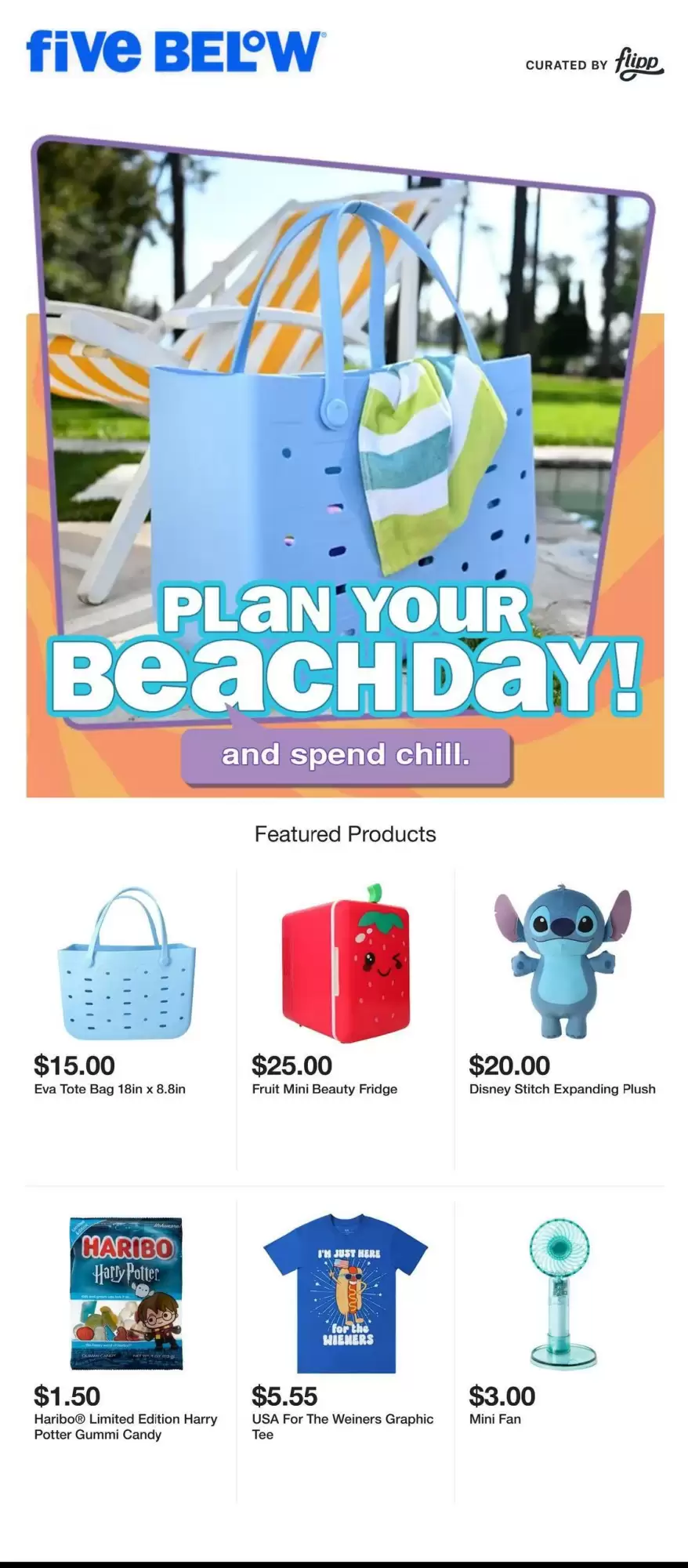 Five Below Weekly Ad week 20 - 13-05-2025 (13-05-2025 19-05-2025) | 1