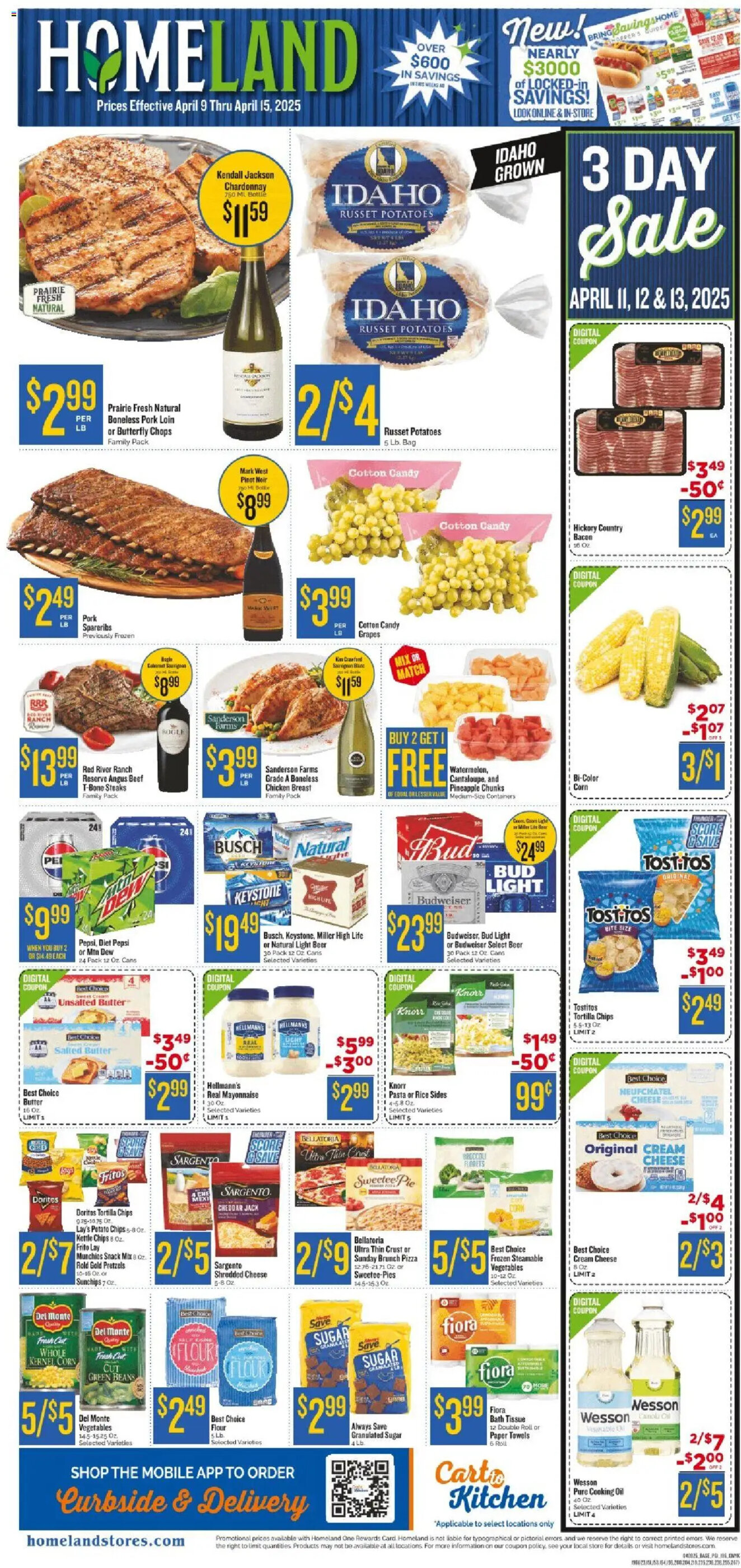 Homeland Market Weekly Ad week 15 - 09-04-2025