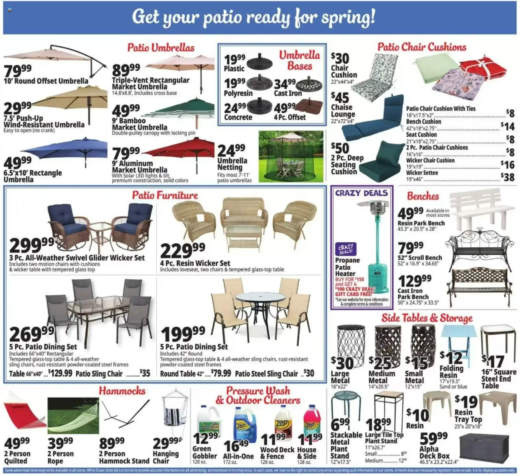 Ocean State Job Lot Weekly Ad week 18 - 01-05-2025