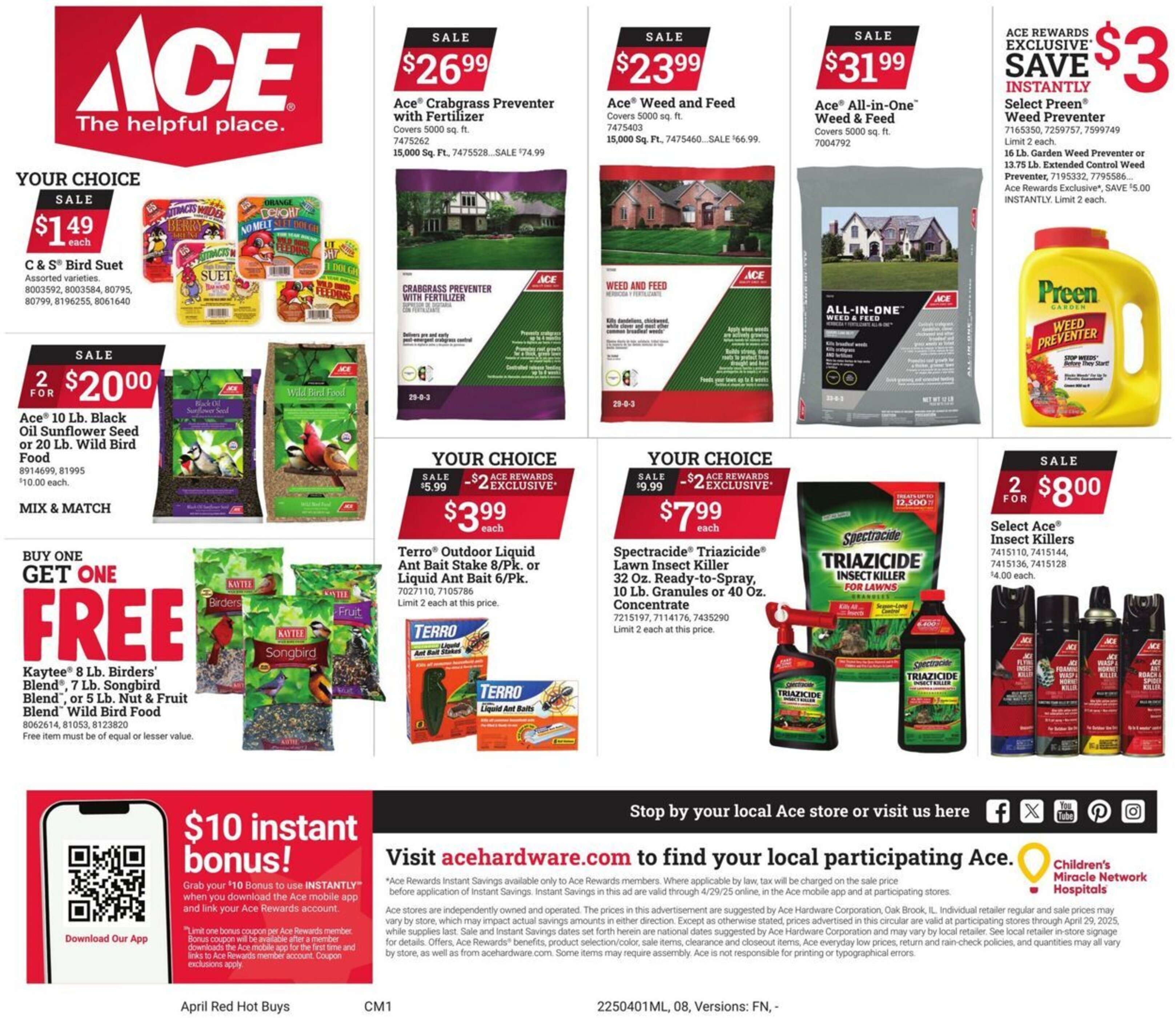 Ace Hardware Weekly Ad - 01-04-2025