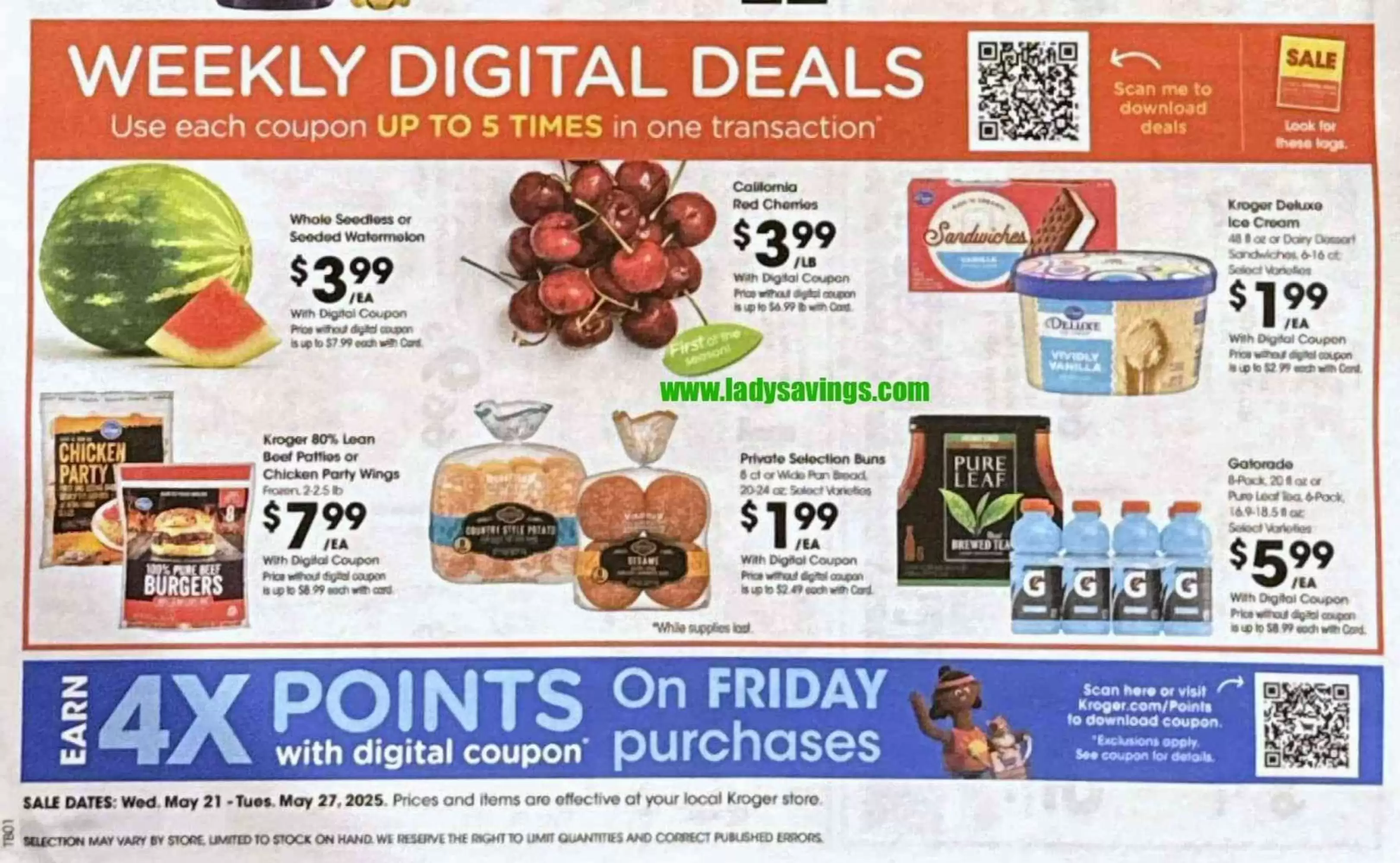 Kroger Weekly Ad week 21 - 21-05-2025