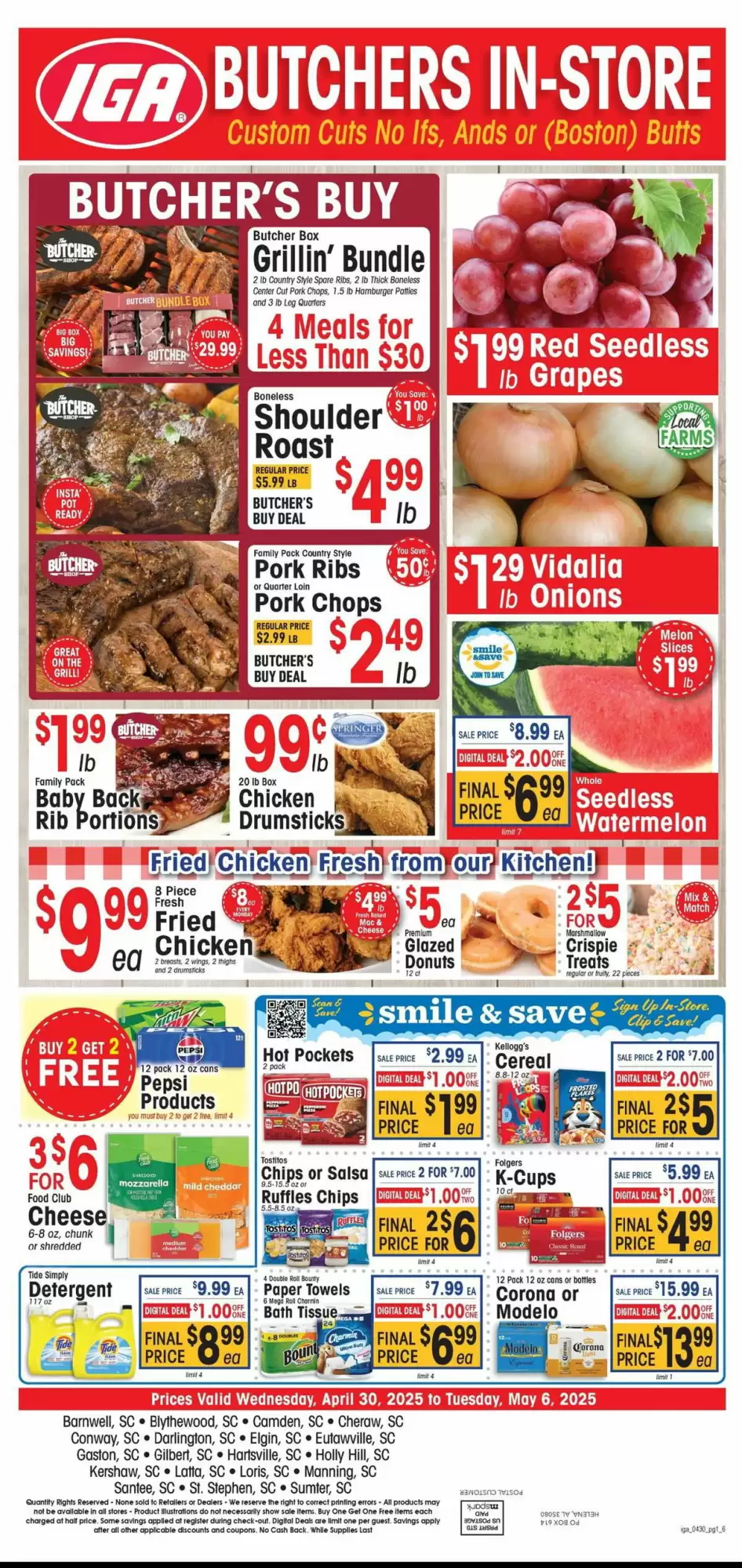 IGA Weekly Ad week 18 - 30-04-2025 (30-04-2025 06-05-2025) | 1