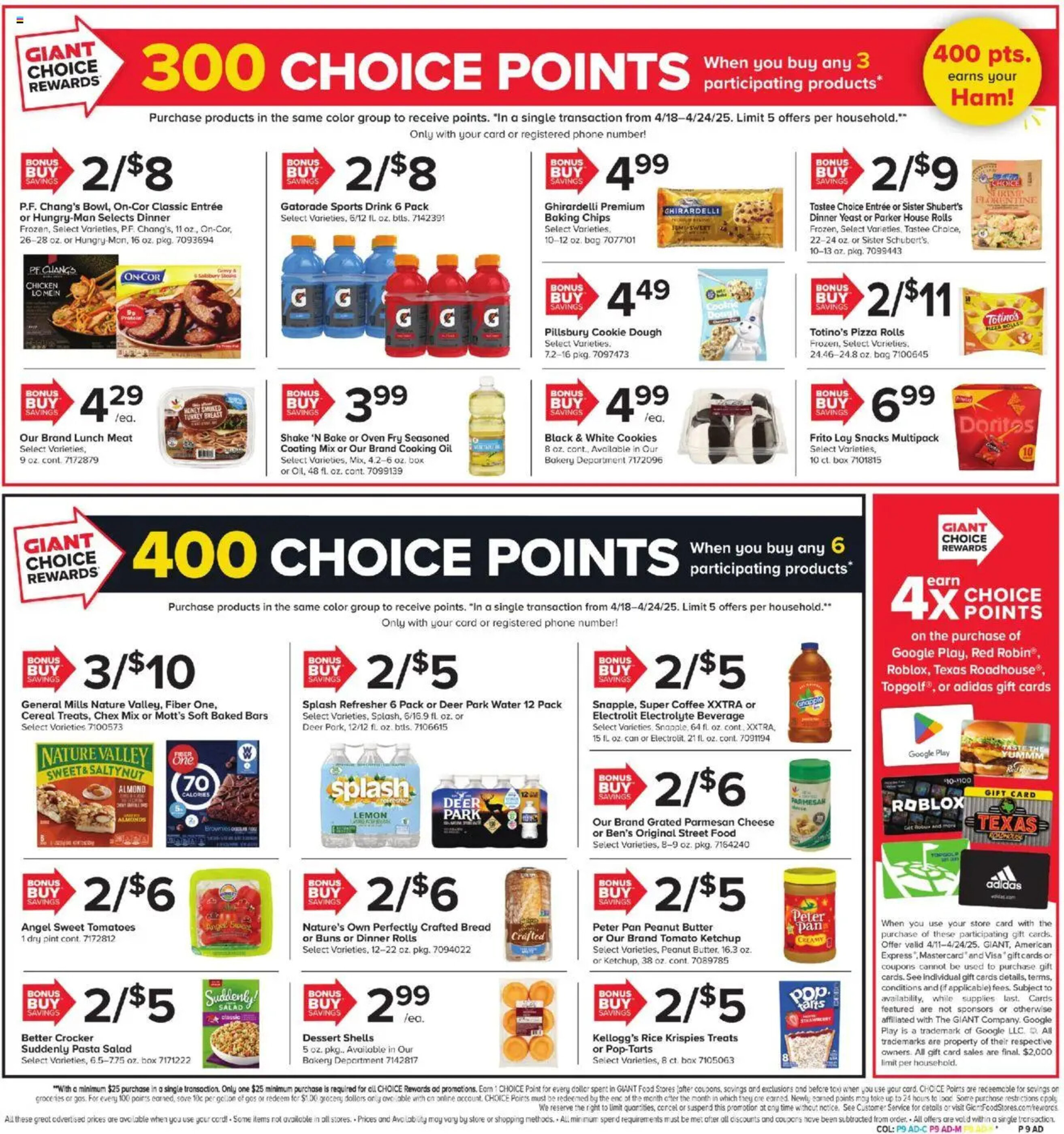 GIANT Weekly Ad week 16 - 18-04-2025