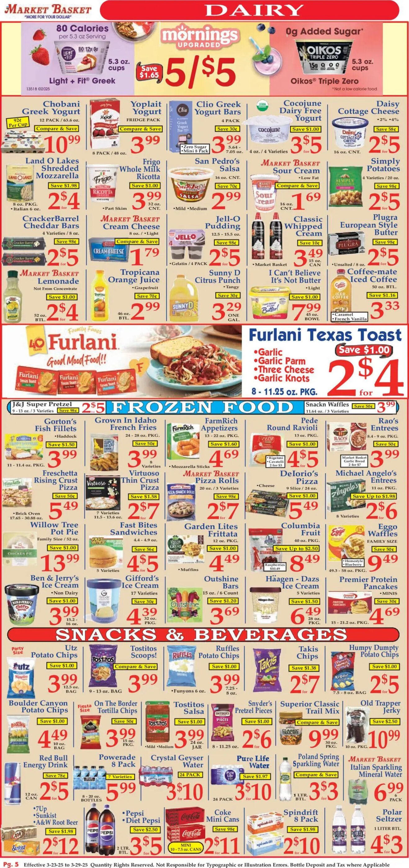 Market Basket Weekly Ad week 13 - 23-03-2025