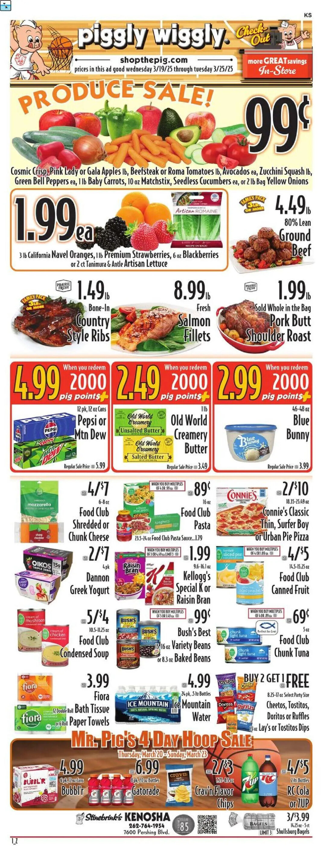 Piggly Wiggly Weekly Ad week 12 - 19-03-2025