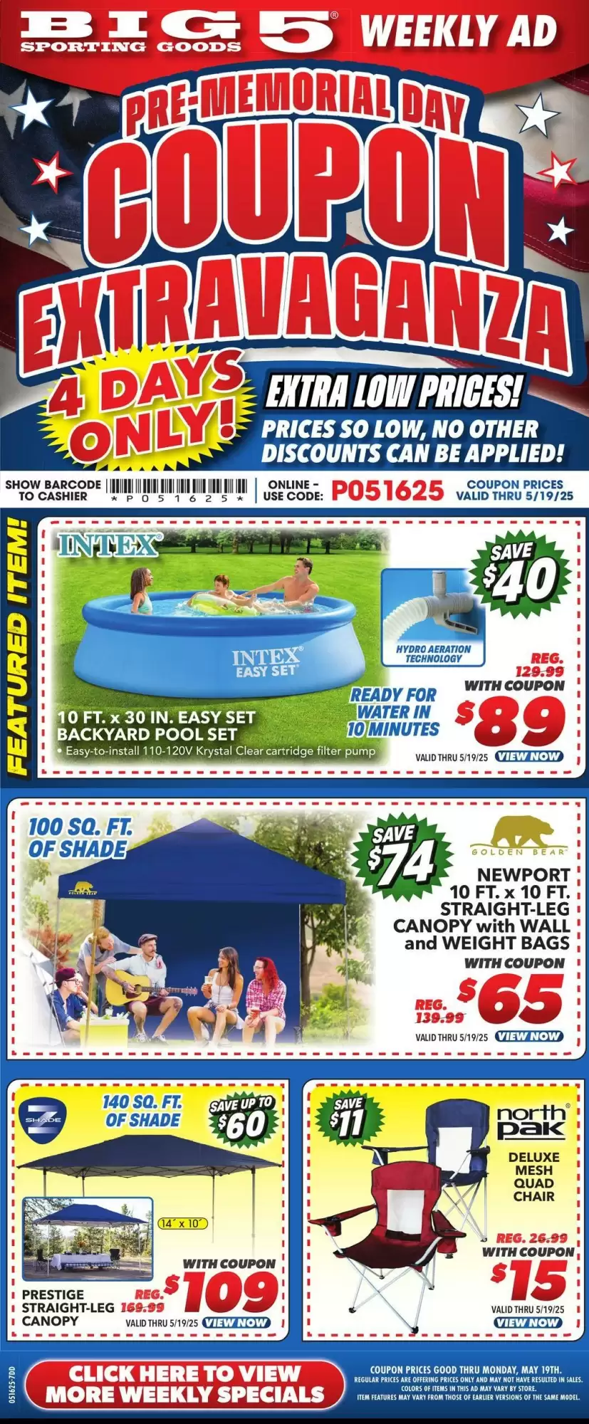 Big 5 Weekly Ad - 16-05-2025 (16-05-2025 19-05-2025) | 1