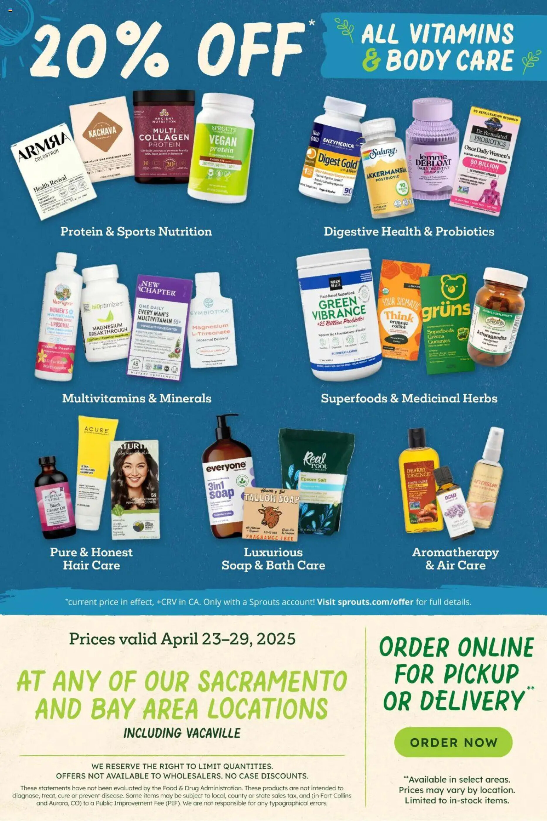 Sprouts Farmers Market Weekly Ad week 17 - 23-04-2025