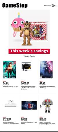 Game Stop Weekly Ad week 20 - 12-05-2025