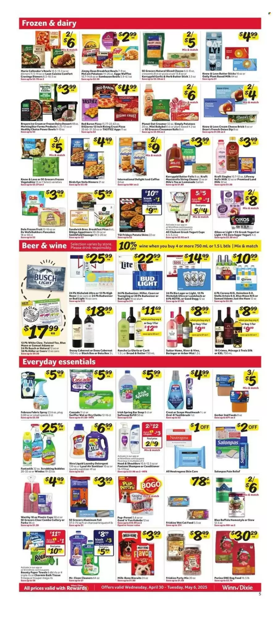 Winn Dixie Weekly Ad week 18 - 30-04-2025