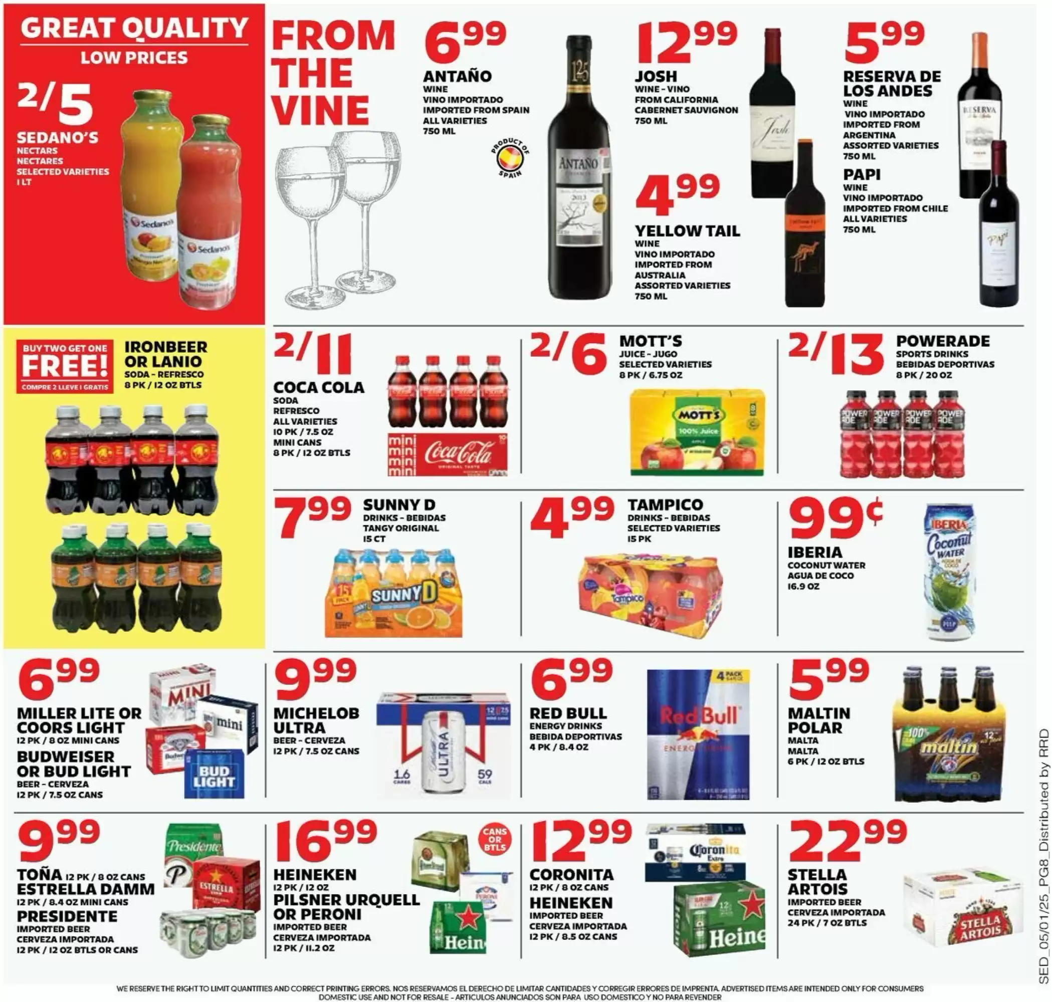 Sedano's Weekly Ad week 18 - 30-04-2025