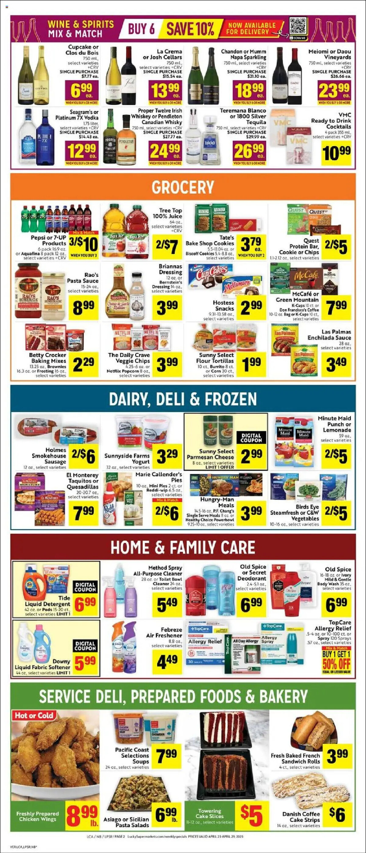 Lucky Supermarkets Weekly Ad week 17 - 23-04-2025