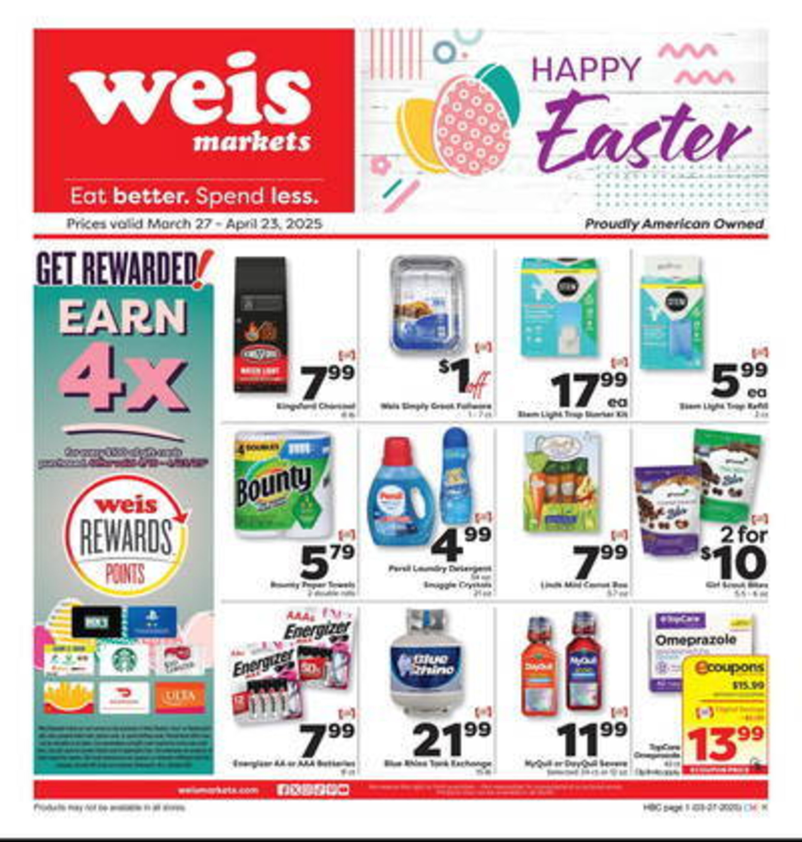Weis Markets Weekly Ad - 27-03-2025
