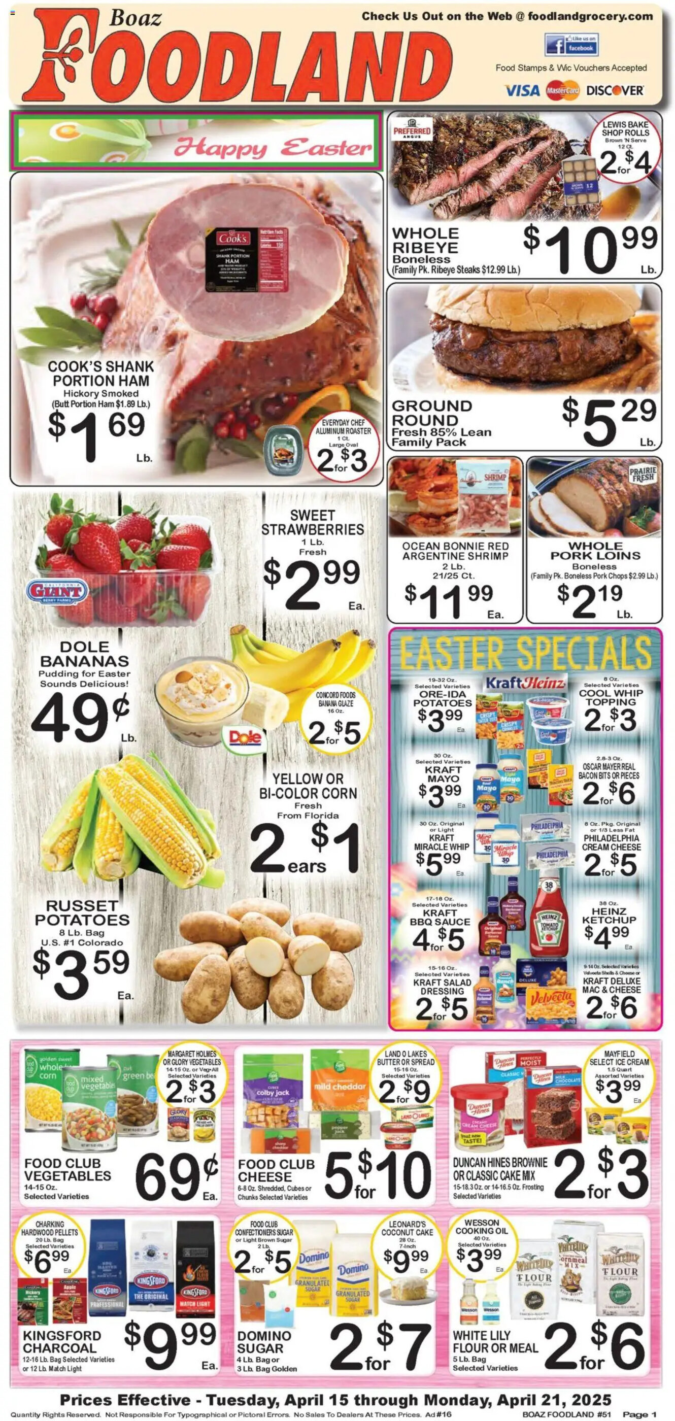 Foodland Weekly Ad week 16 - 15-04-2025
