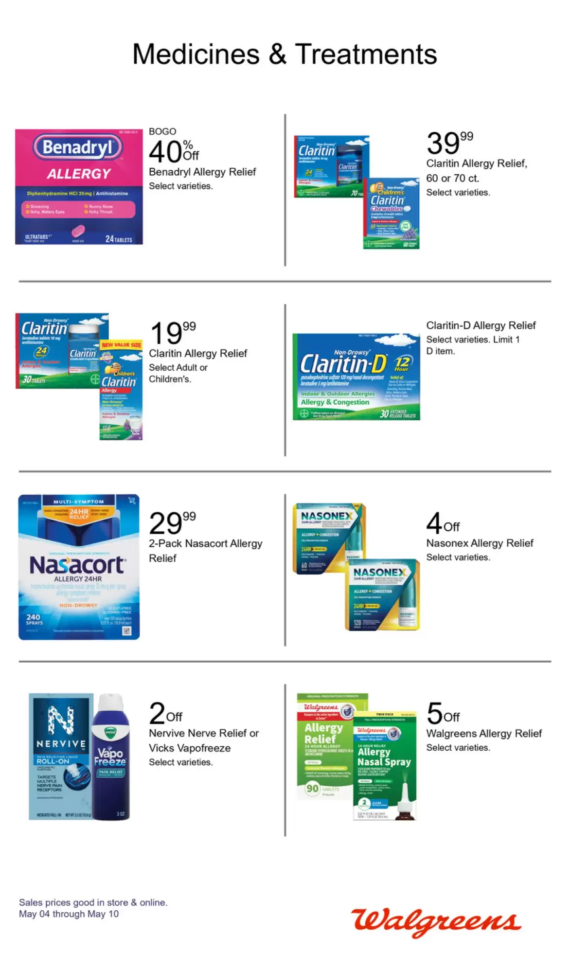 Walgreens Weekly Ad week 19 - 04-05-2025