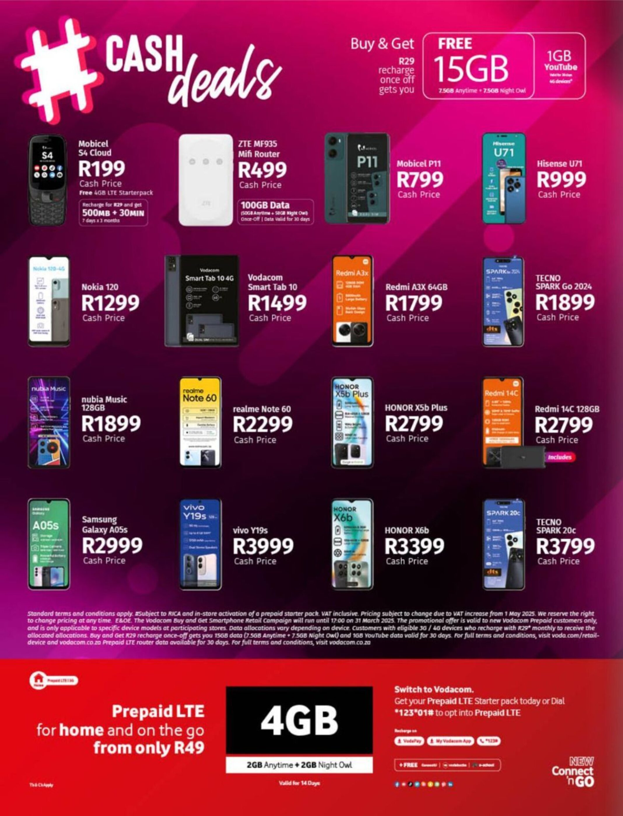 Vodacom catalogue - 04-04-2025