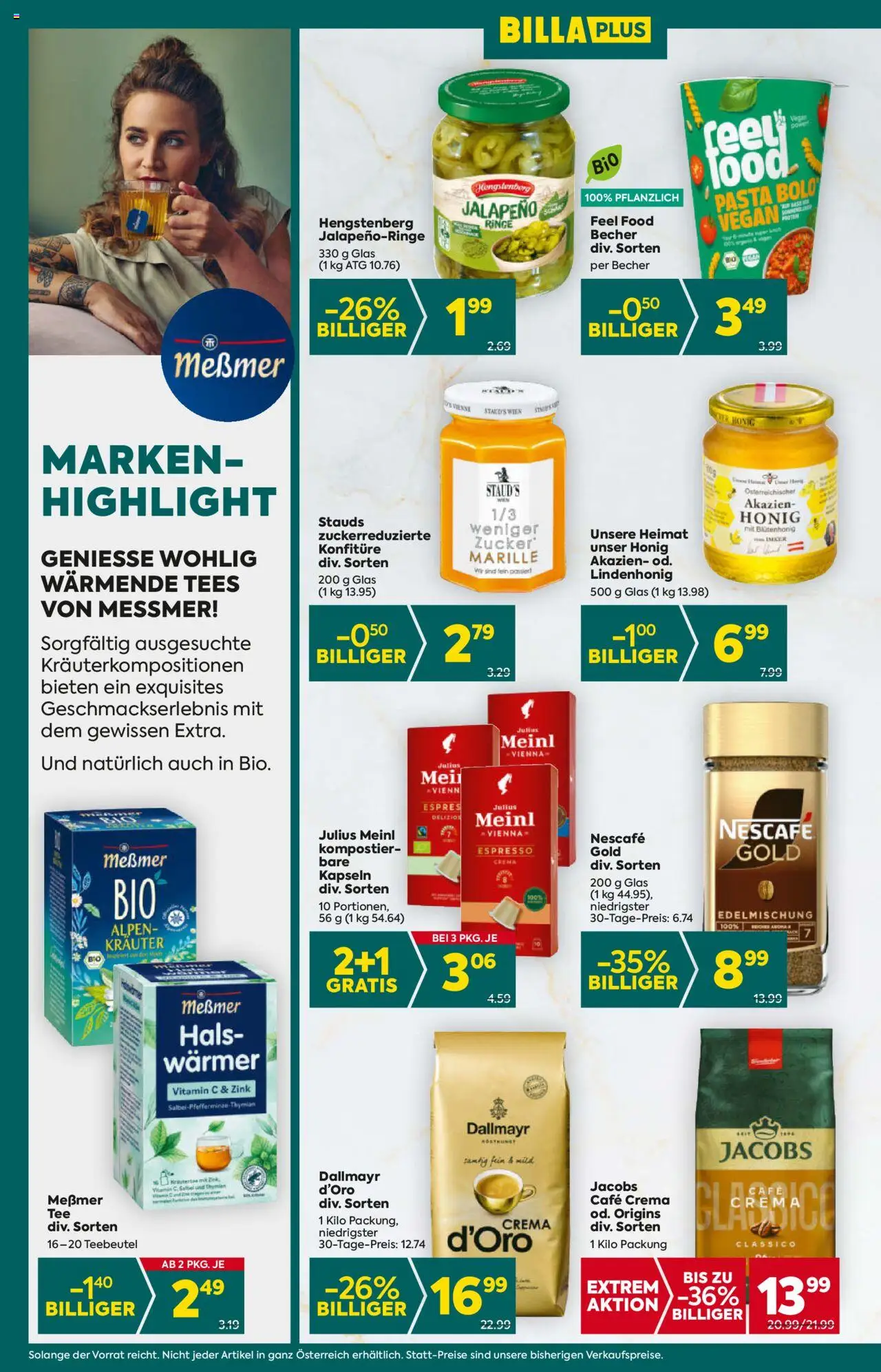 Billa Plus prospekt seit 23.01.2025 Burgenland