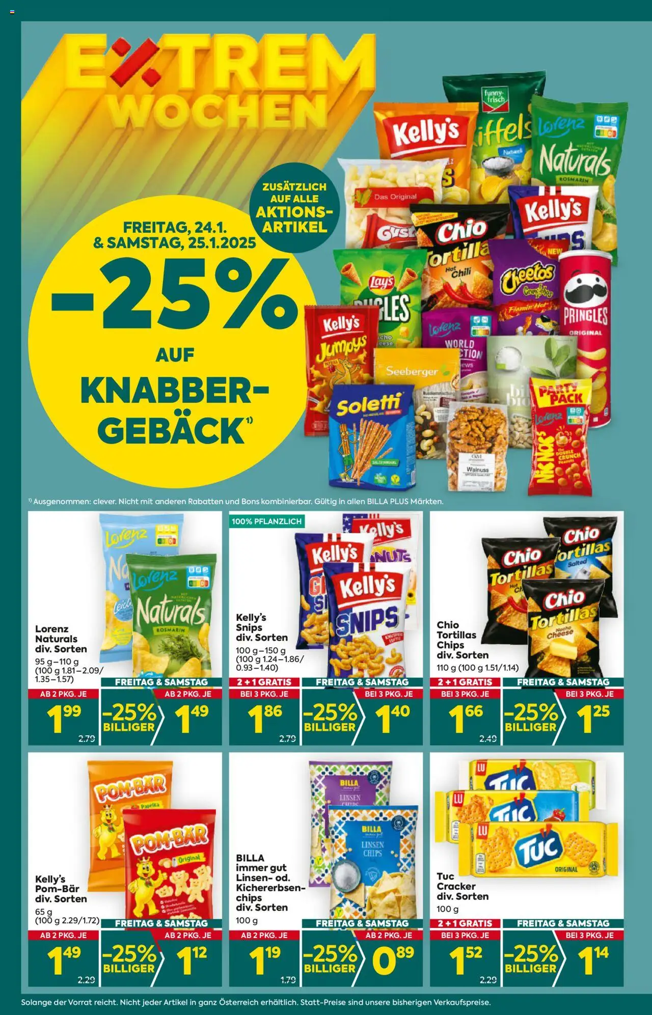 Billa Plus prospekt seit 23.01.2025 Oberösterreich