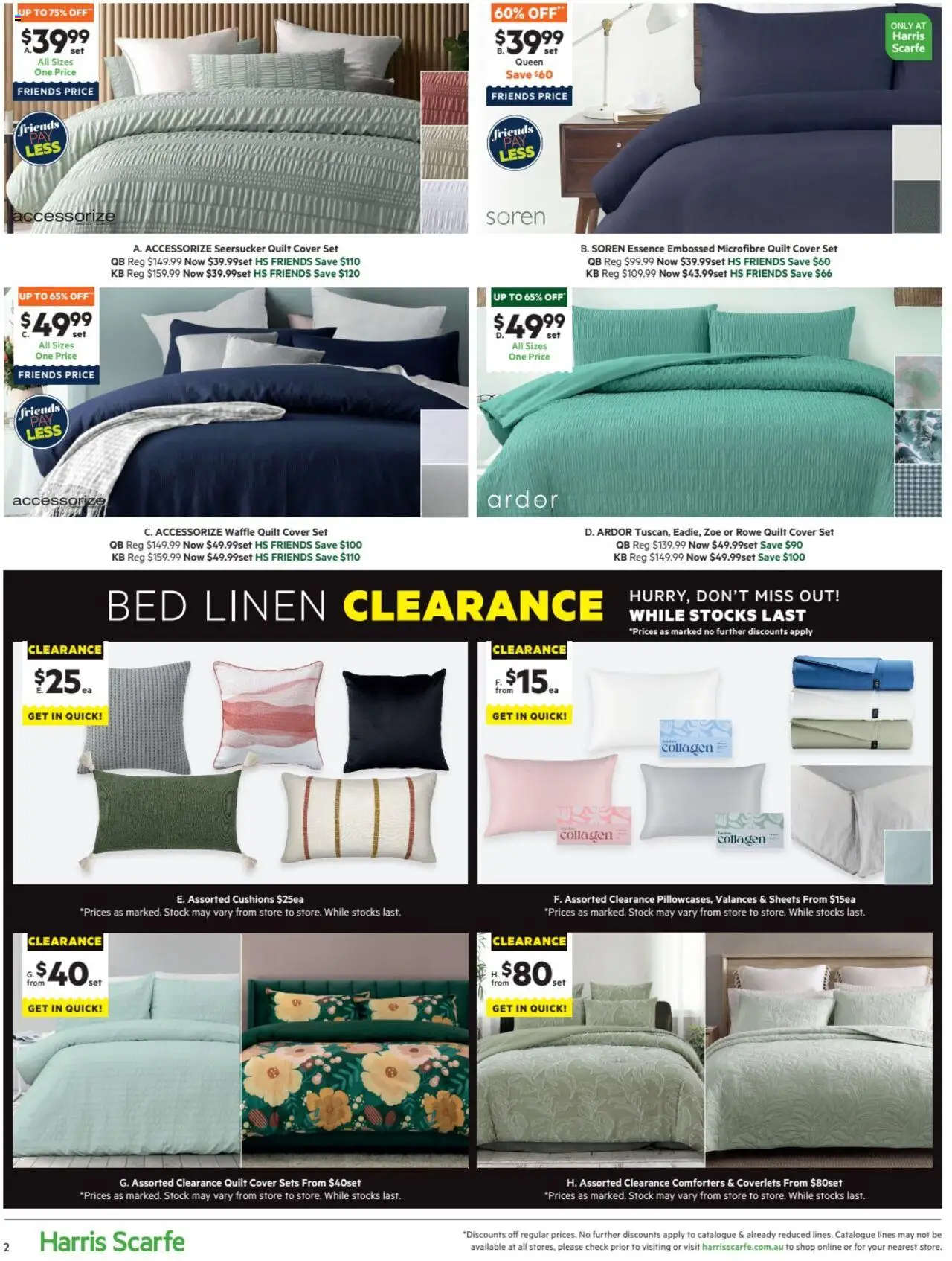 Harris Scarfe catalogue from 10/01/2025 Catalogue