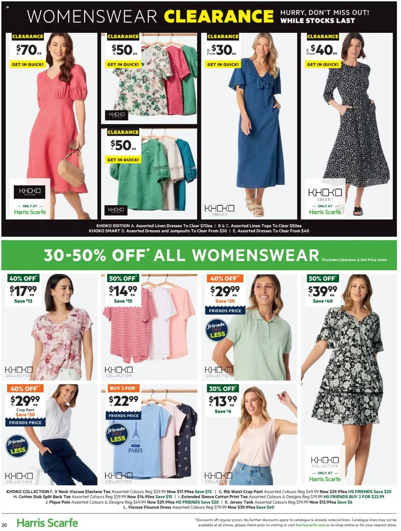Harris Scarfe catalogue from 10/01/2025 Catalogue